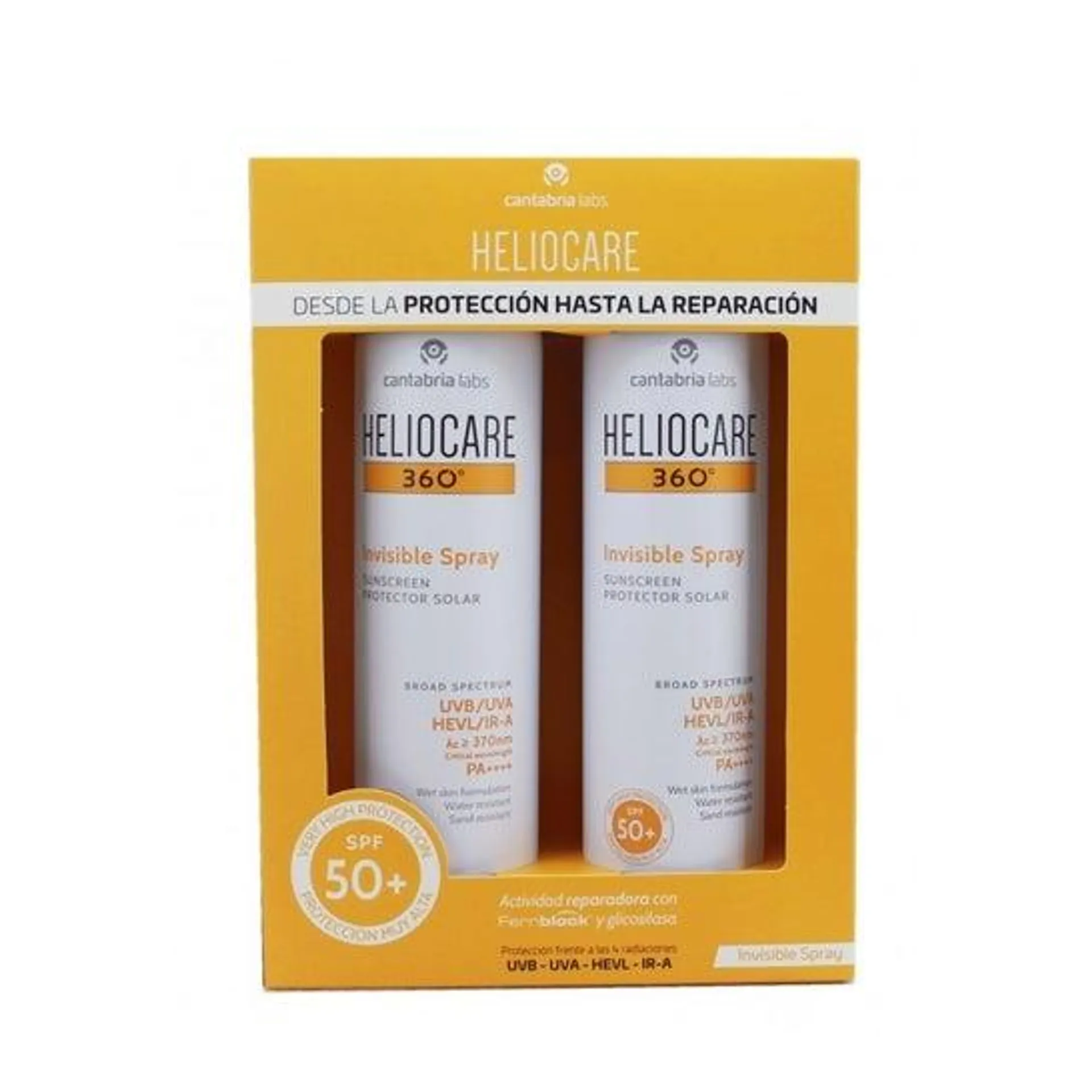 Heliocare 360 Spray Invisible SPF50+ 2x200ml