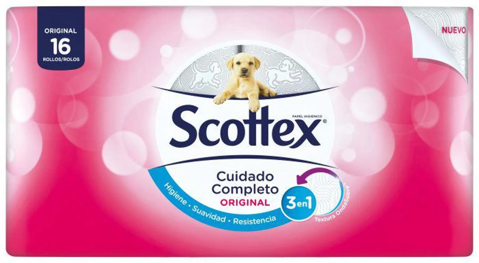 Papel higienico scottex 2 capas 16 rollos