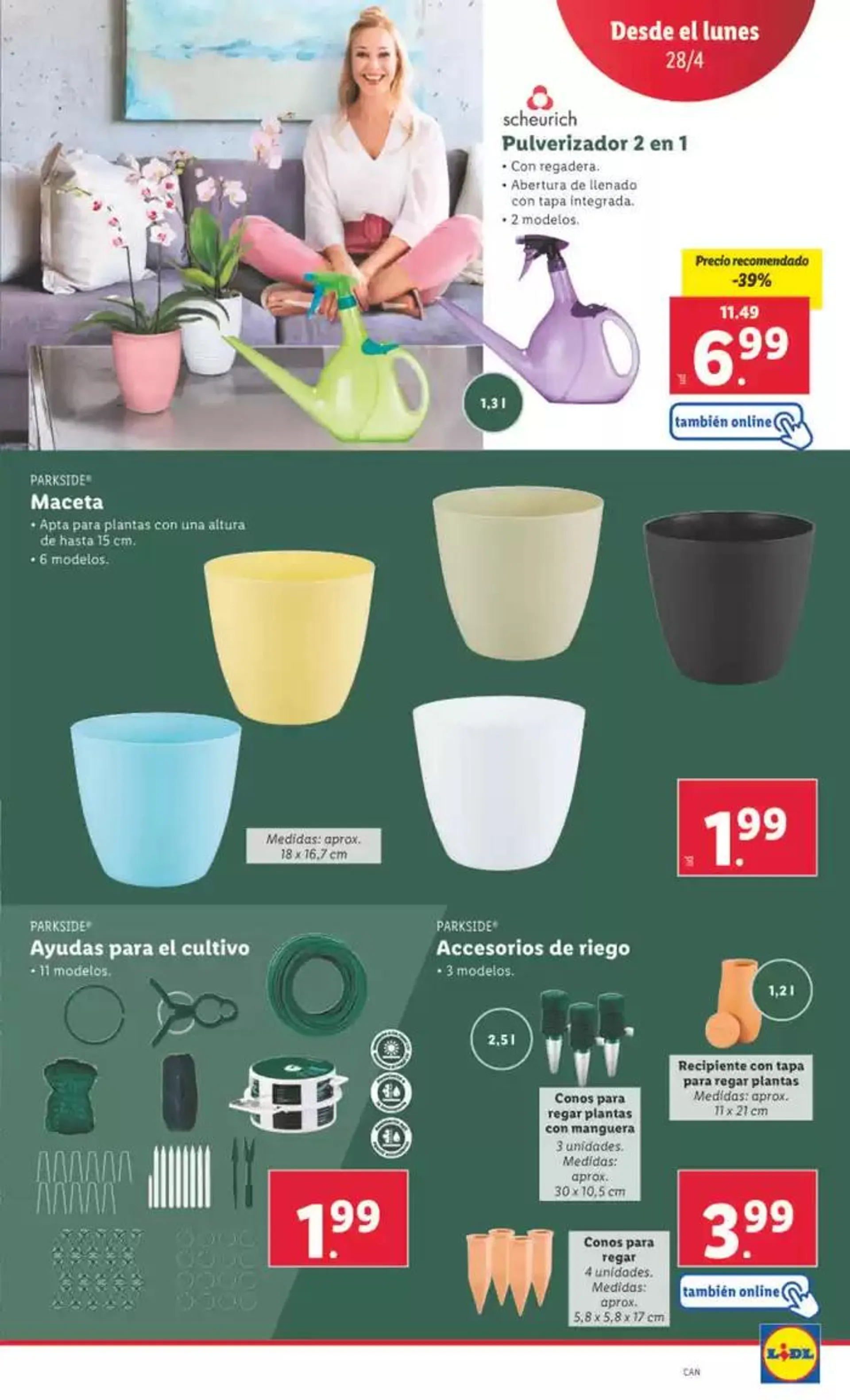 Catálogo de ¡Bazar Lidl! Ofertas válidas del 28/04 al 04/05 28 de abril al 4 de mayo 2025 - Página 11