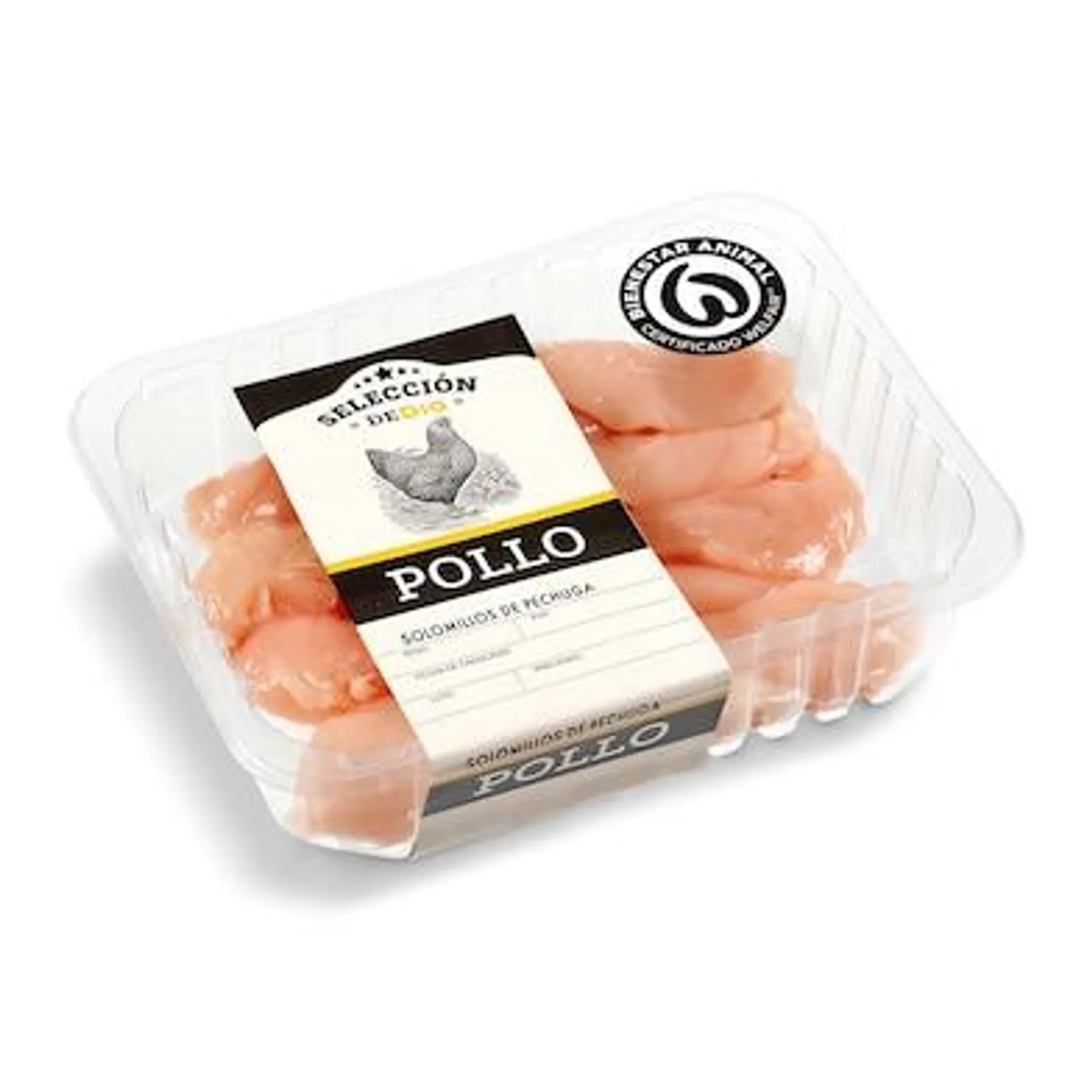 Solomillo de pollo Selección de Dia bandeja 400 g aprox.