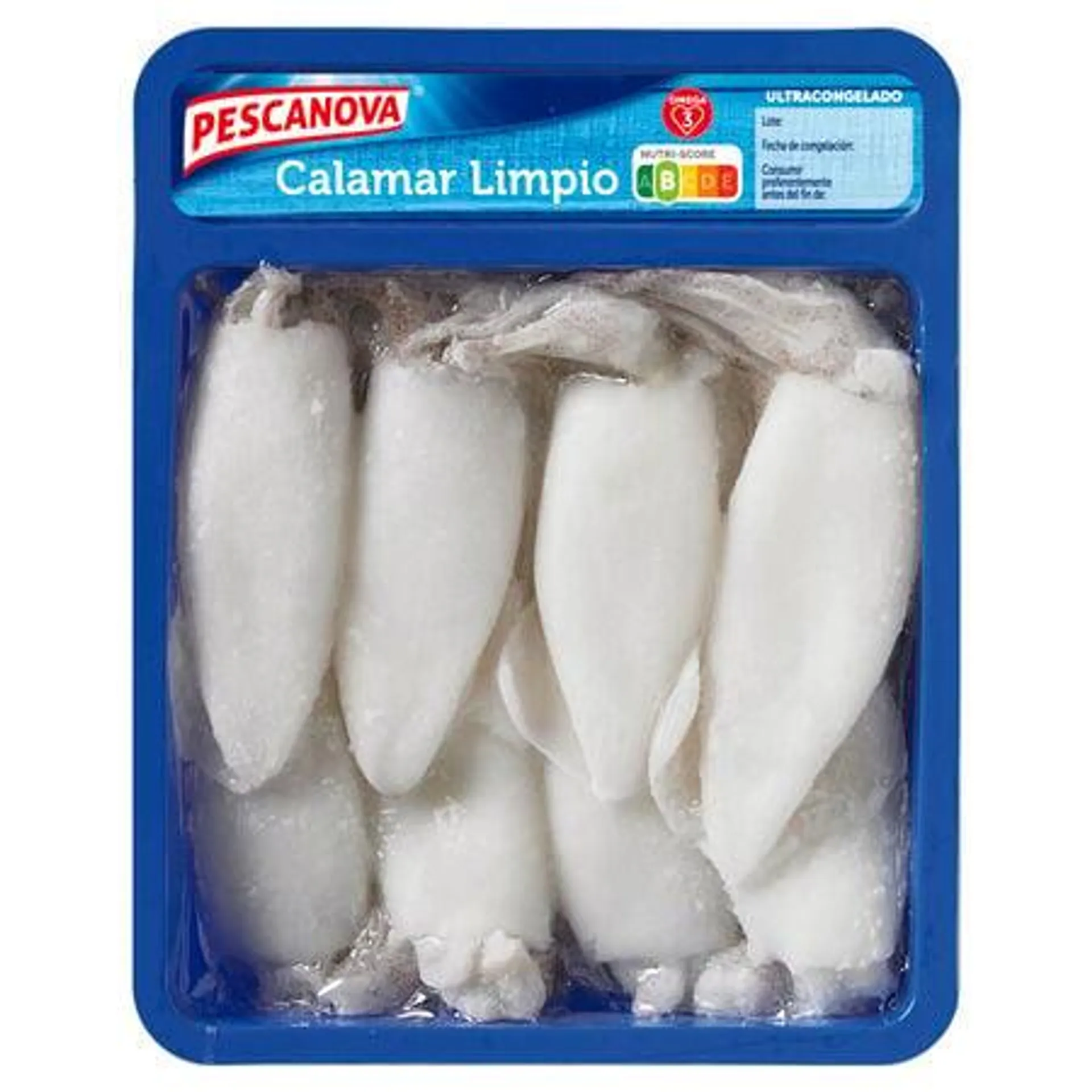 Calamar limpio Pescanova 400G