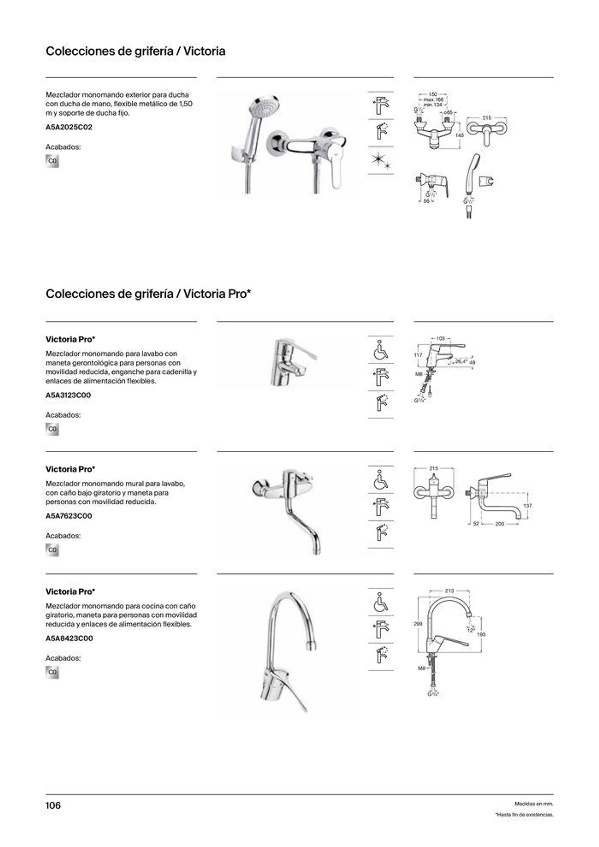 Catálogo de Grifería 19 de septiembre al 31 de diciembre 2024 - Página 108