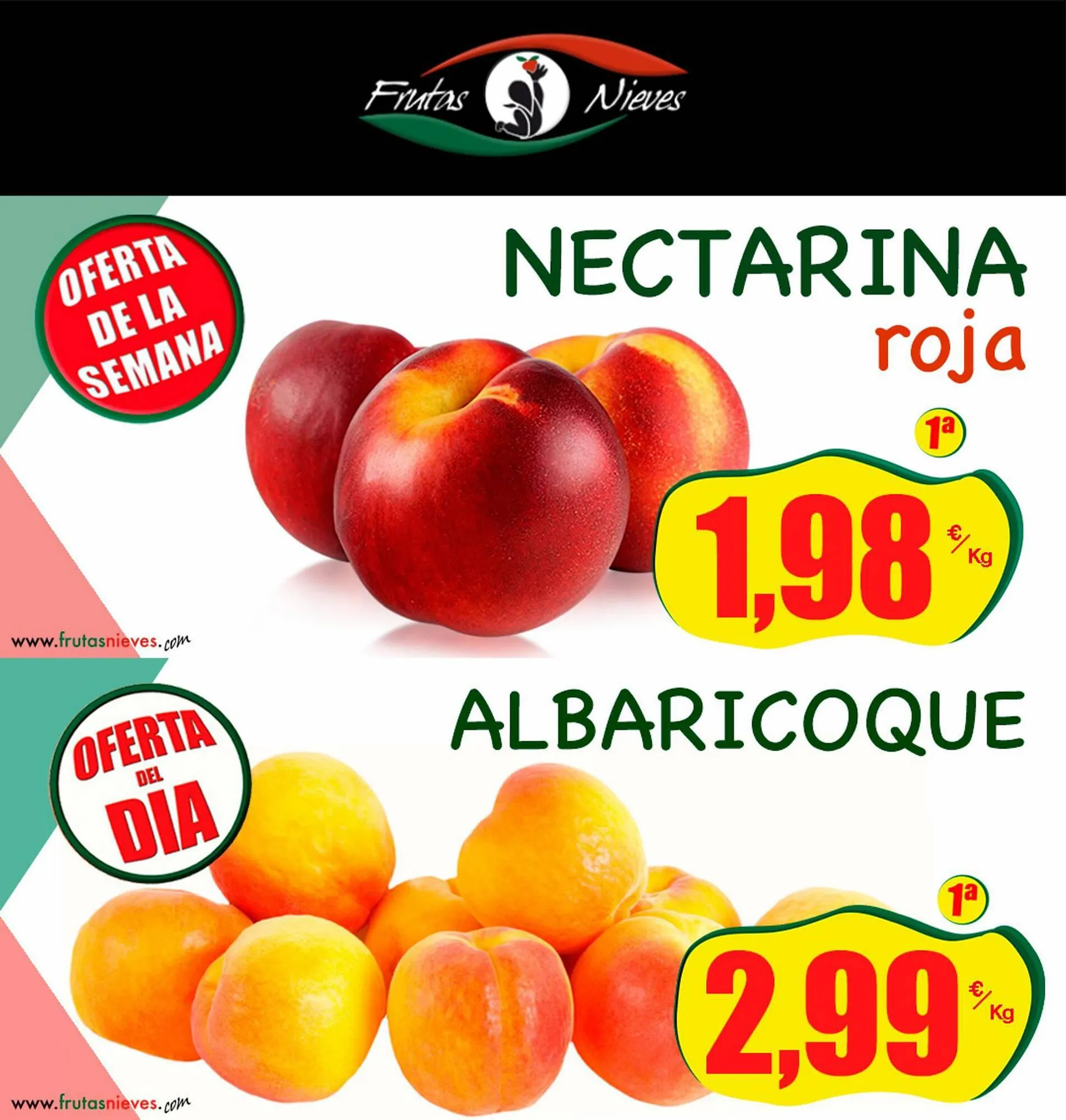 Folleto Frutas Nieves - 2