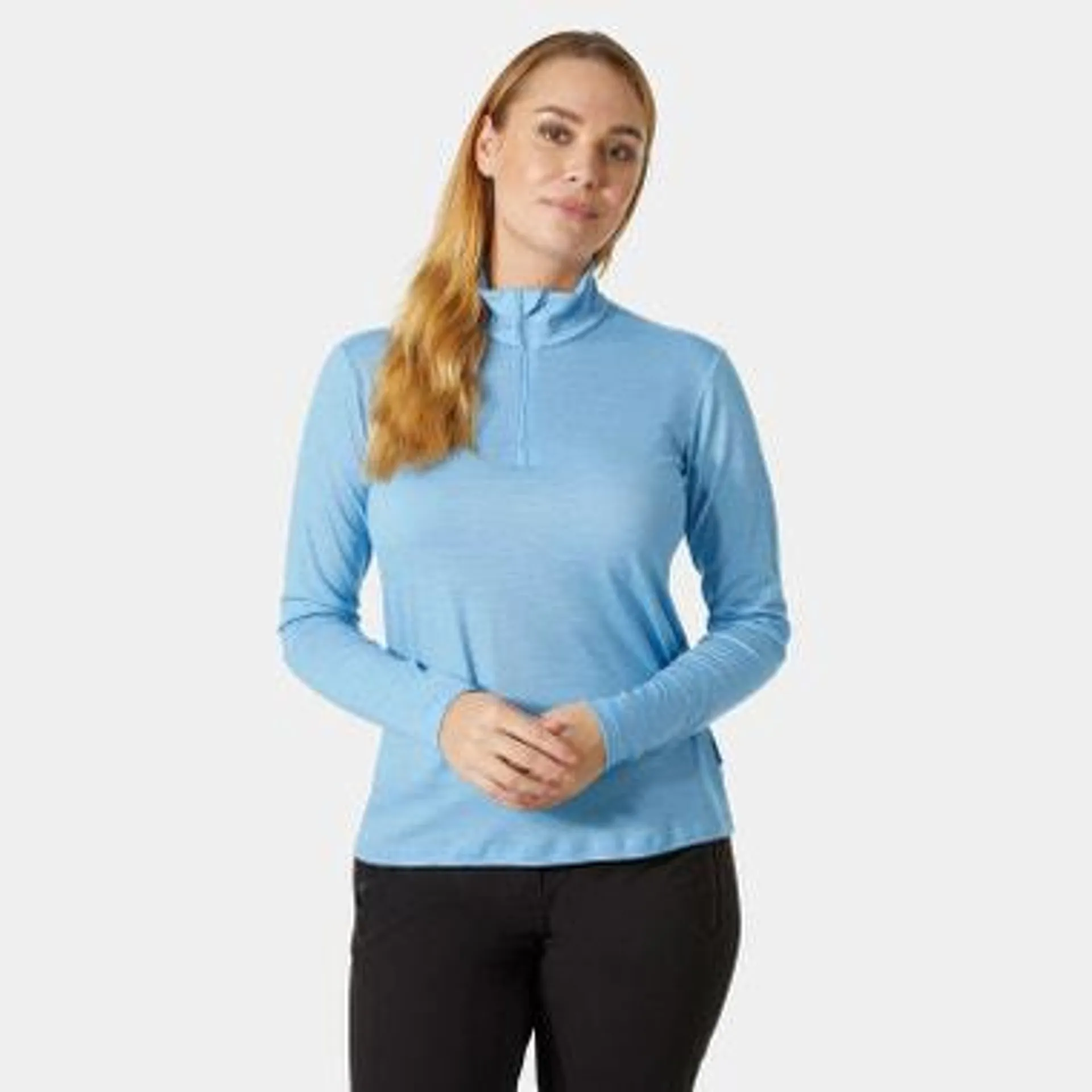 Women’s HH Merino Half-Zip Base Layer