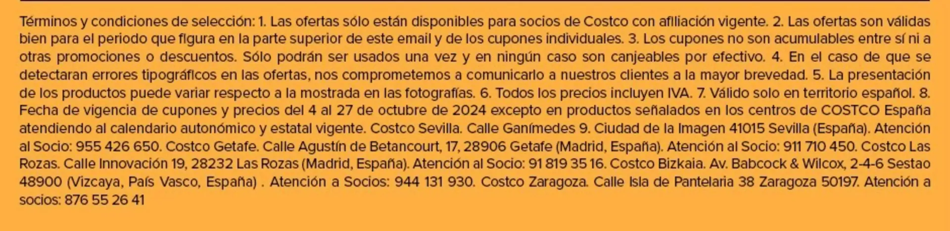 Catálogo de Folleto Costco 4 de octubre al 27 de octubre 2024 - Página 6