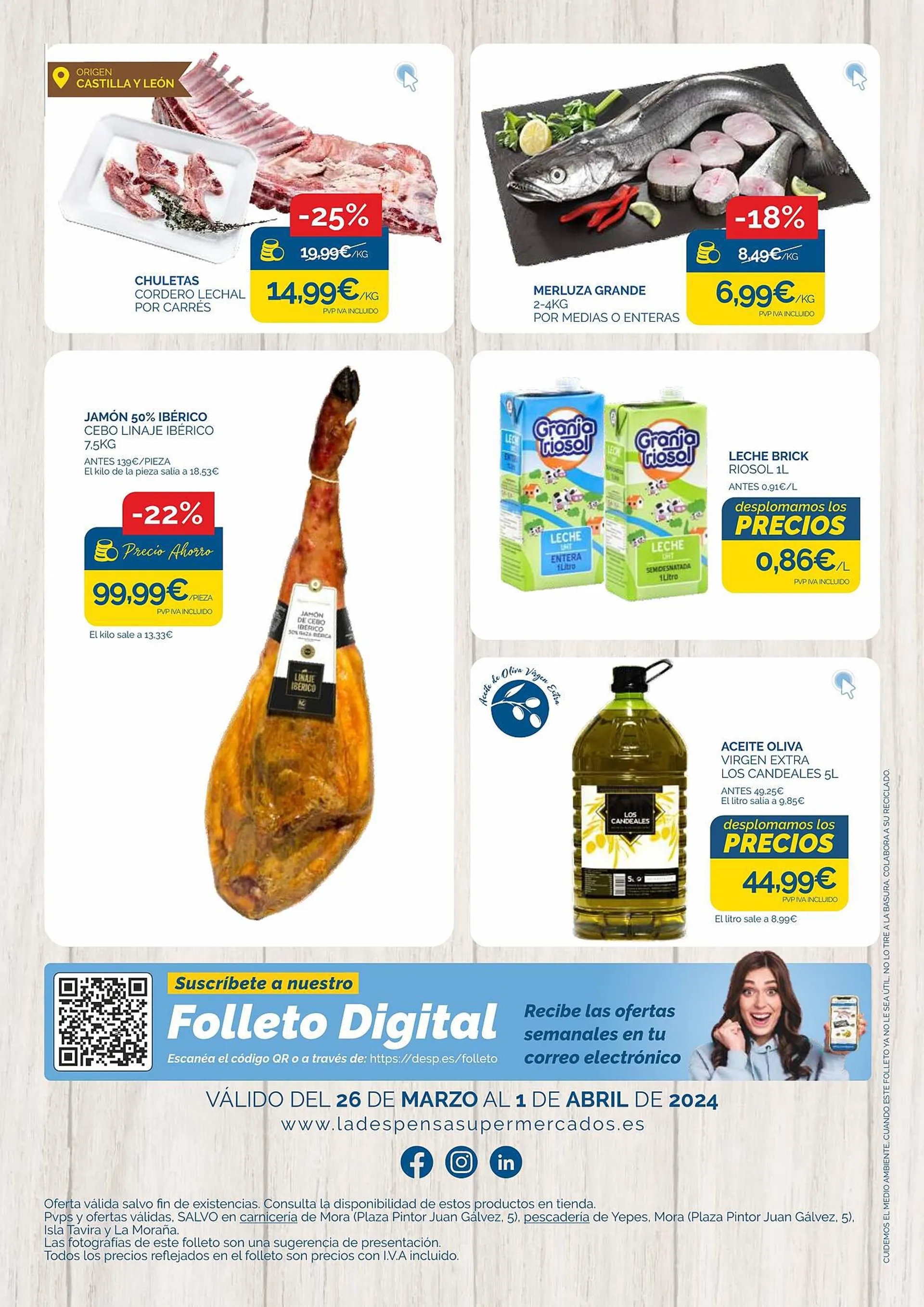 Catálogo de Folleto Supermercados La Despensa 26 de marzo al 1 de abril 2024 - Página 8