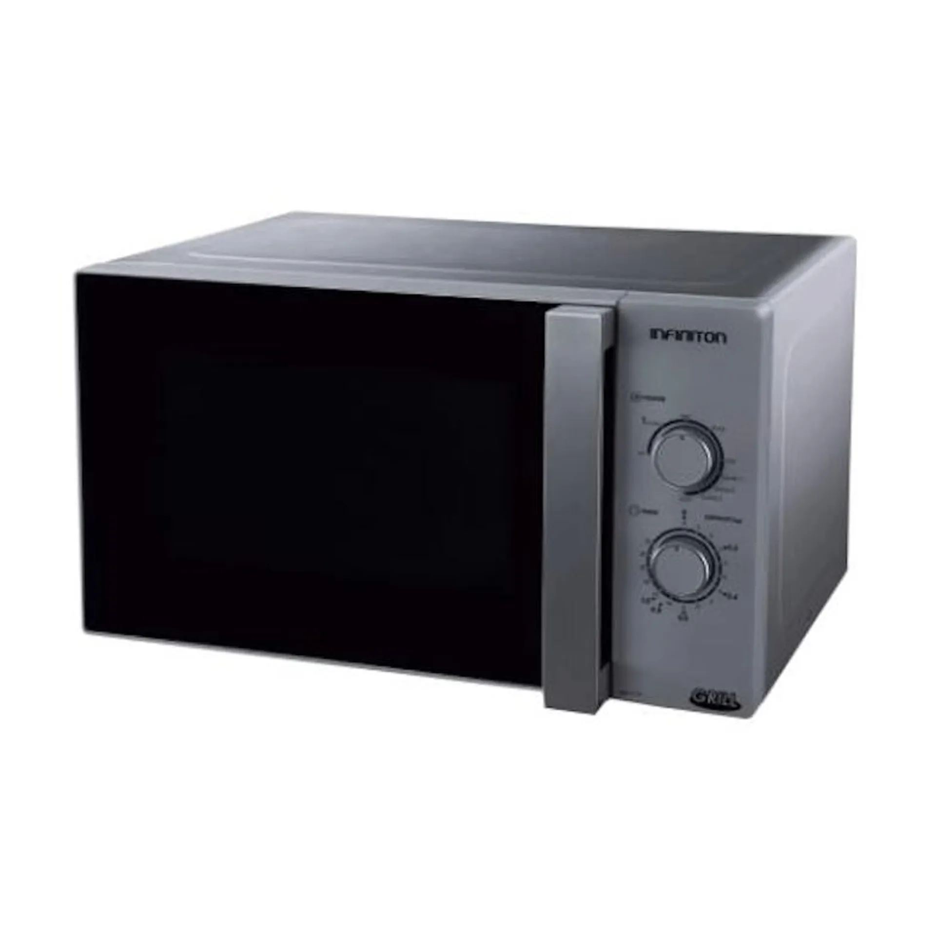 INFINITON Microondas MW-2511C, 25 litros, 900 W, Grill, Inox