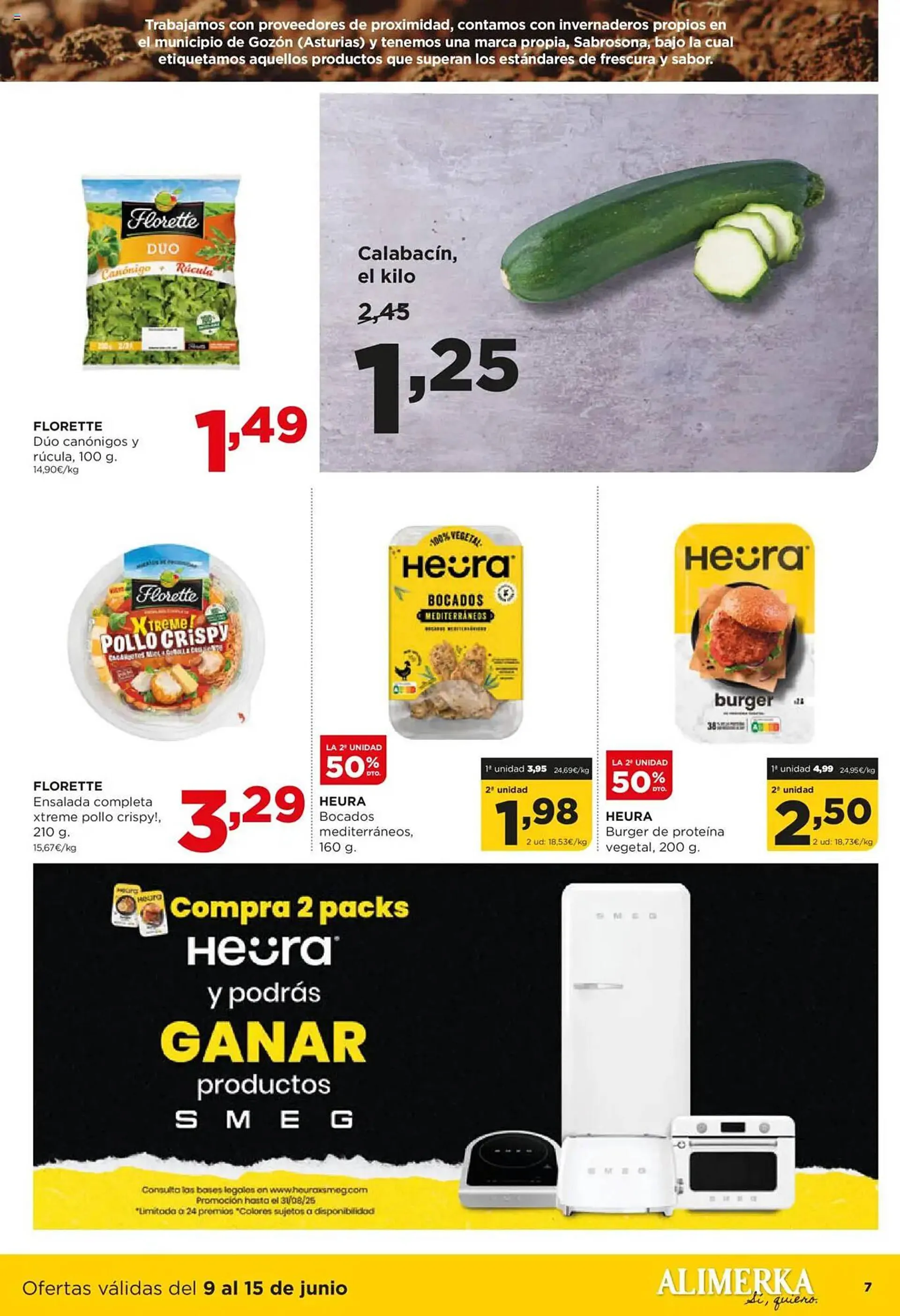 Catálogo de Folleto Alimerka 9 de junio al 15 de junio 2025 - Página 7
