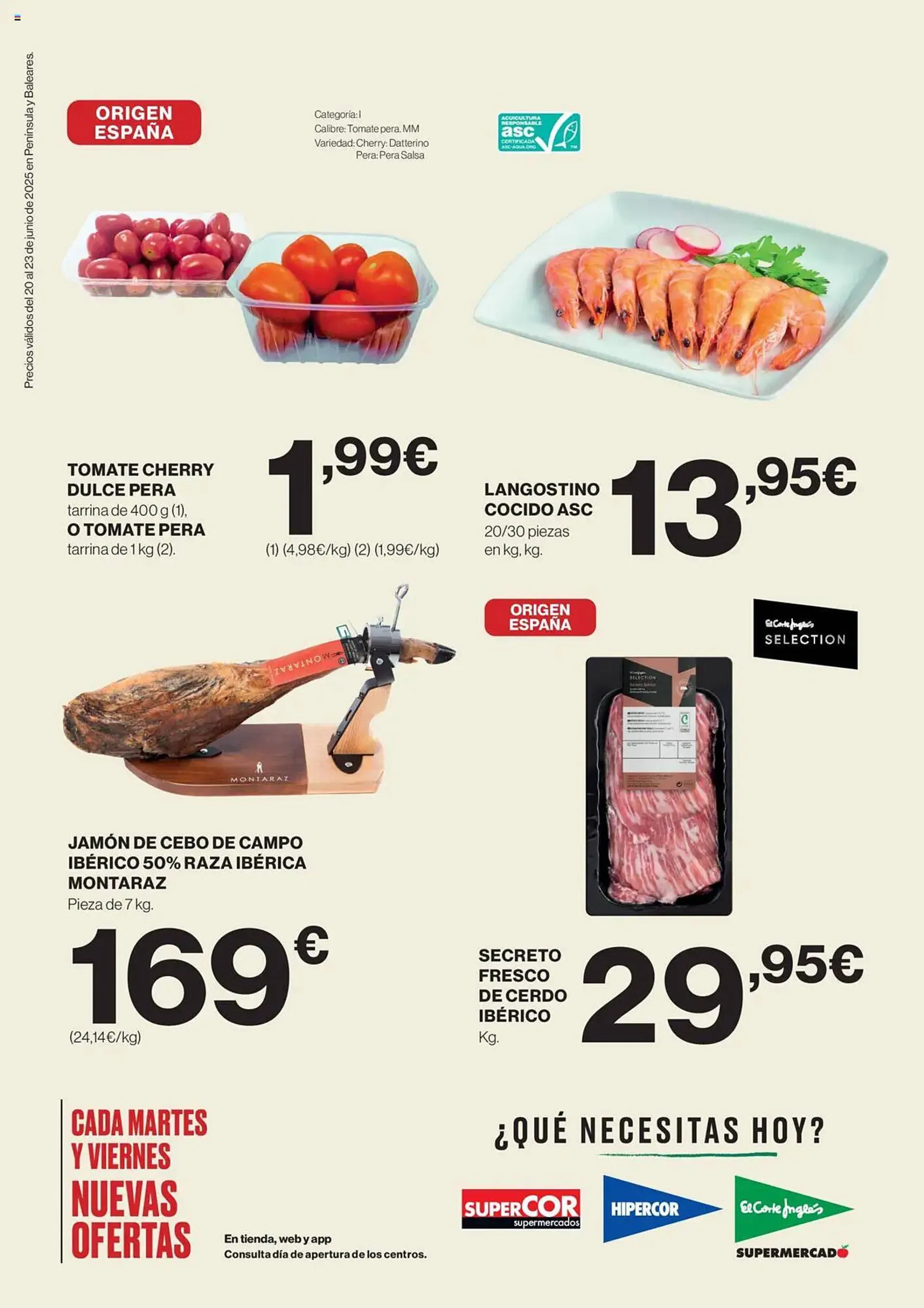 Catálogo de Folleto Supercor 20 de junio al 23 de junio 2025 - Página 2