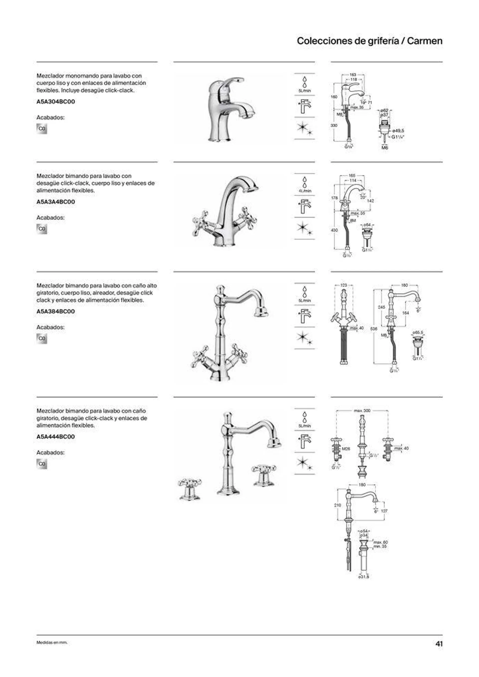 Catálogo de Grifería 19 de septiembre al 31 de diciembre 2024 - Página 43