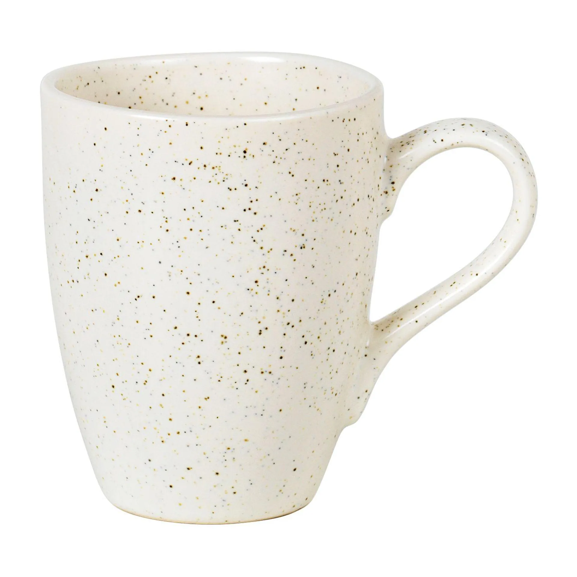 Nordic Vanilla mug with handle 25 cl Cream with grains