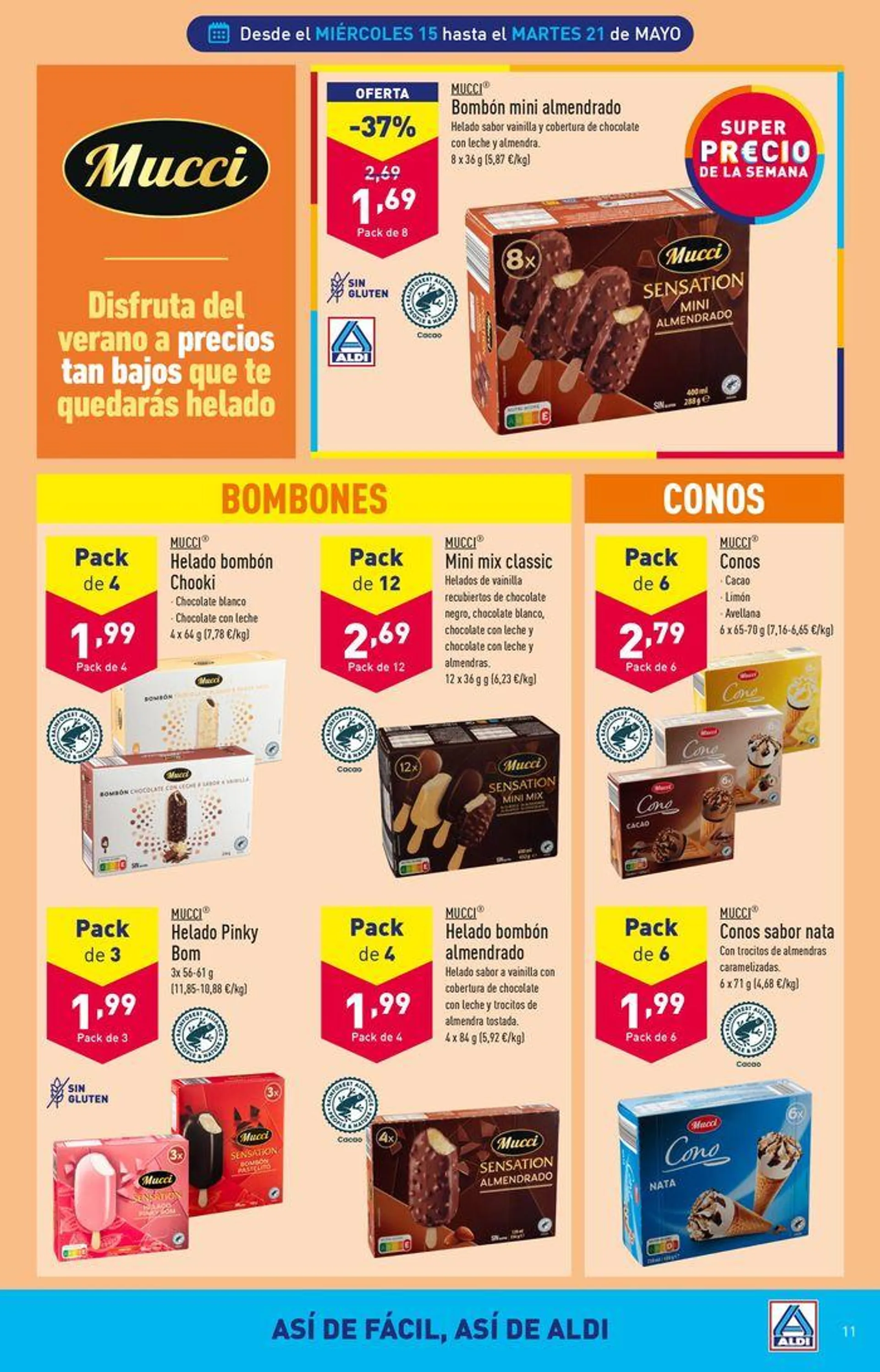 Catálogo de ¡Así de fácil, así de Aldi! 15 de mayo al 21 de mayo 2024 - Página 11