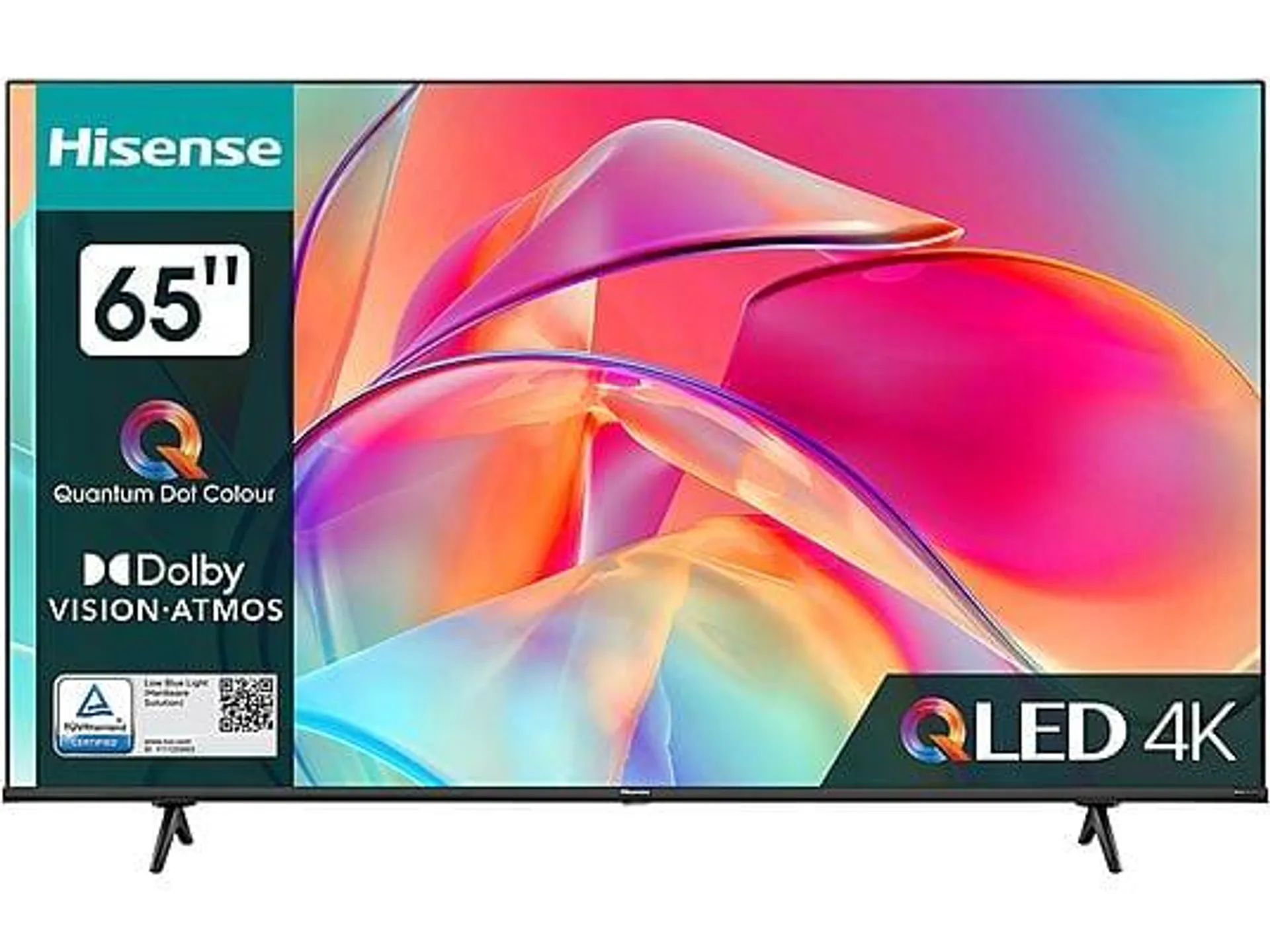 TV QLED 65" - HISENSE 65E7KQ, QLED 4K, Quad Core/MT9602, Smart TV, DVB-T2 (H.265), 40