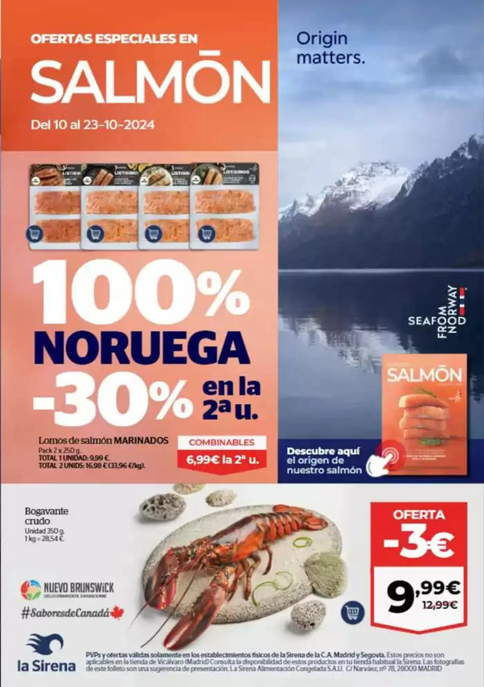 Ofertas especiales en Salmón! - 1