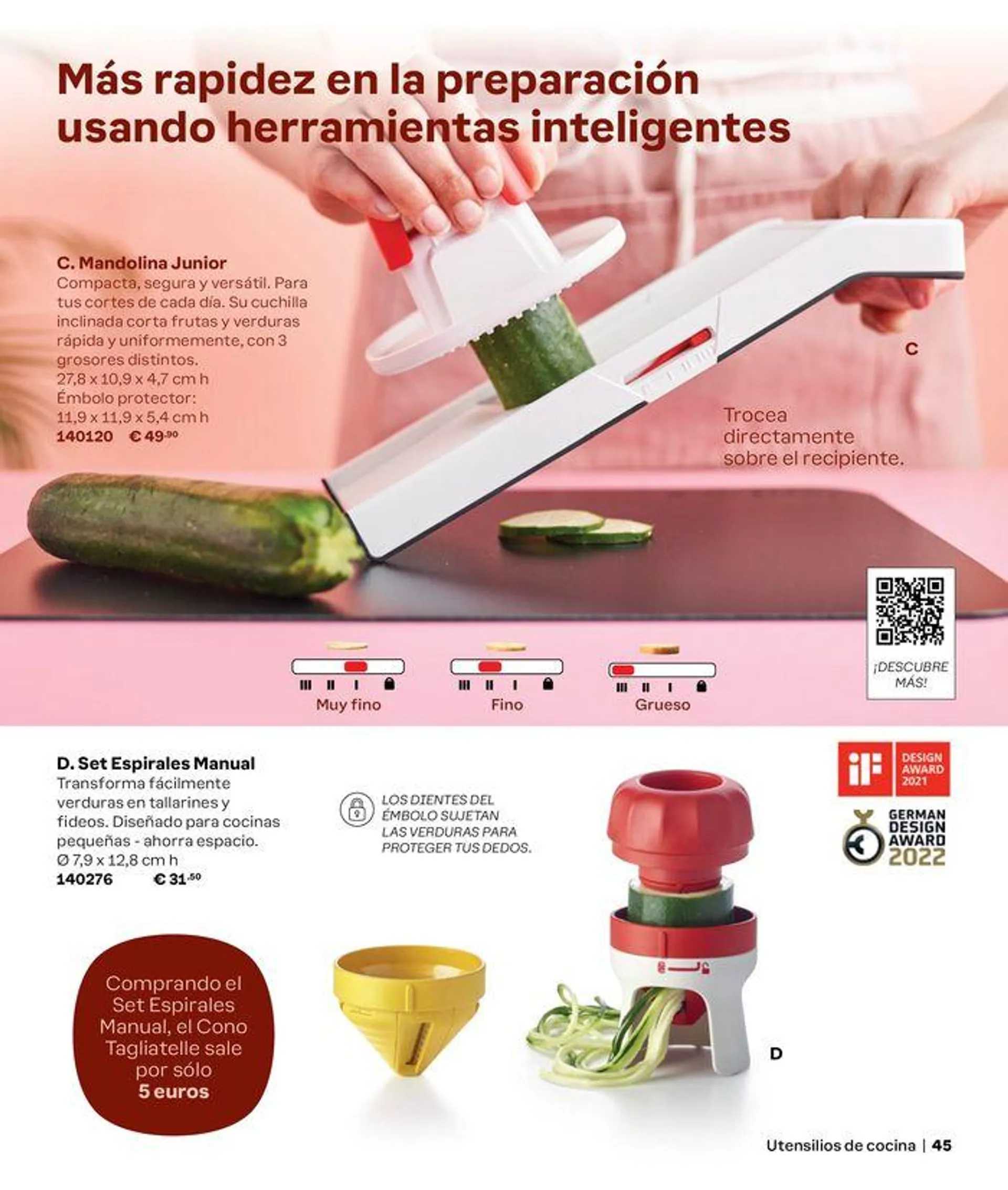 Catálogo de Catálogo Tupperware  3 de septiembre al 28 de febrero 2025 - Página 45