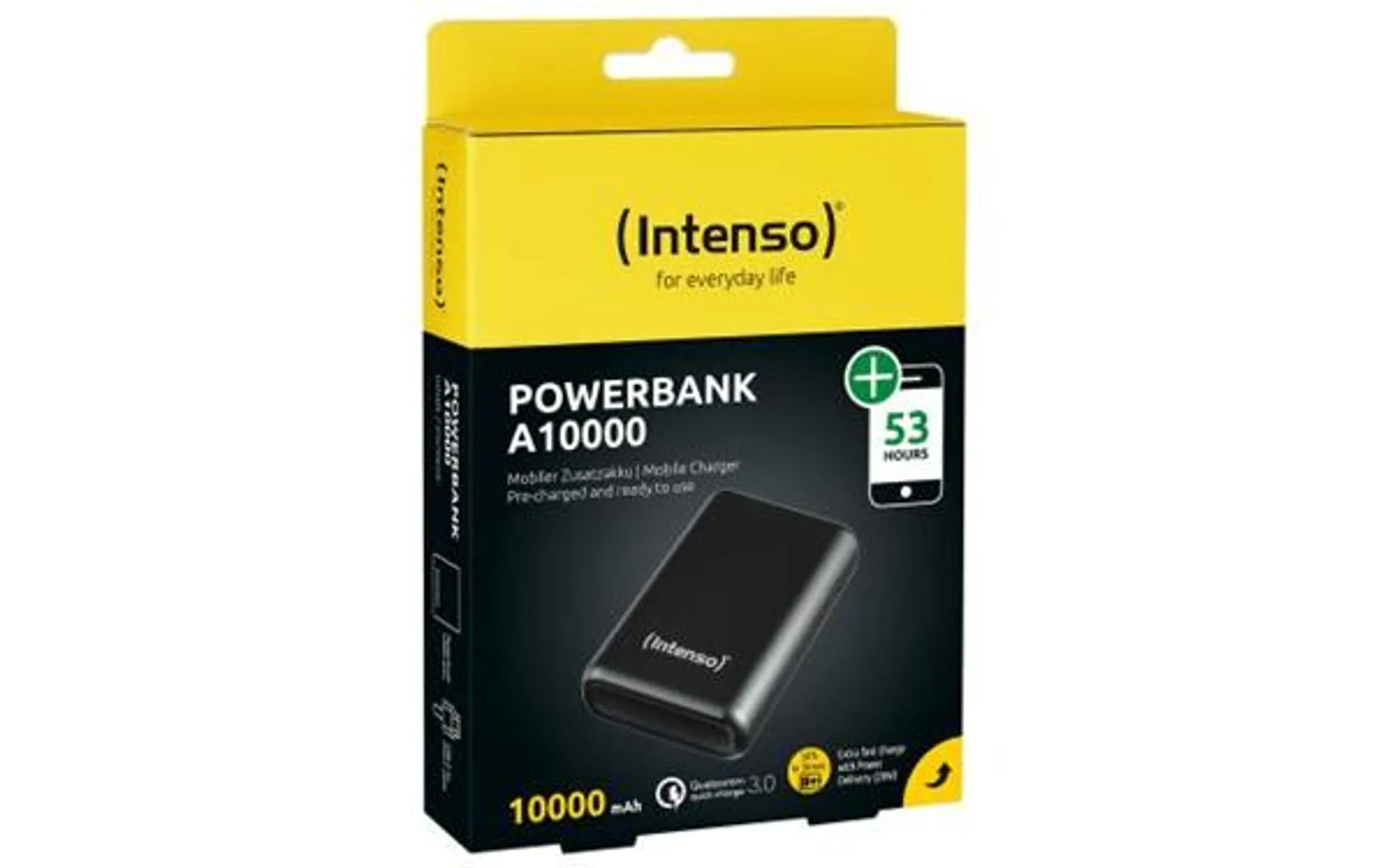 INTENSO POWERBANK A10000 QUICKCHARGE 10000MAH