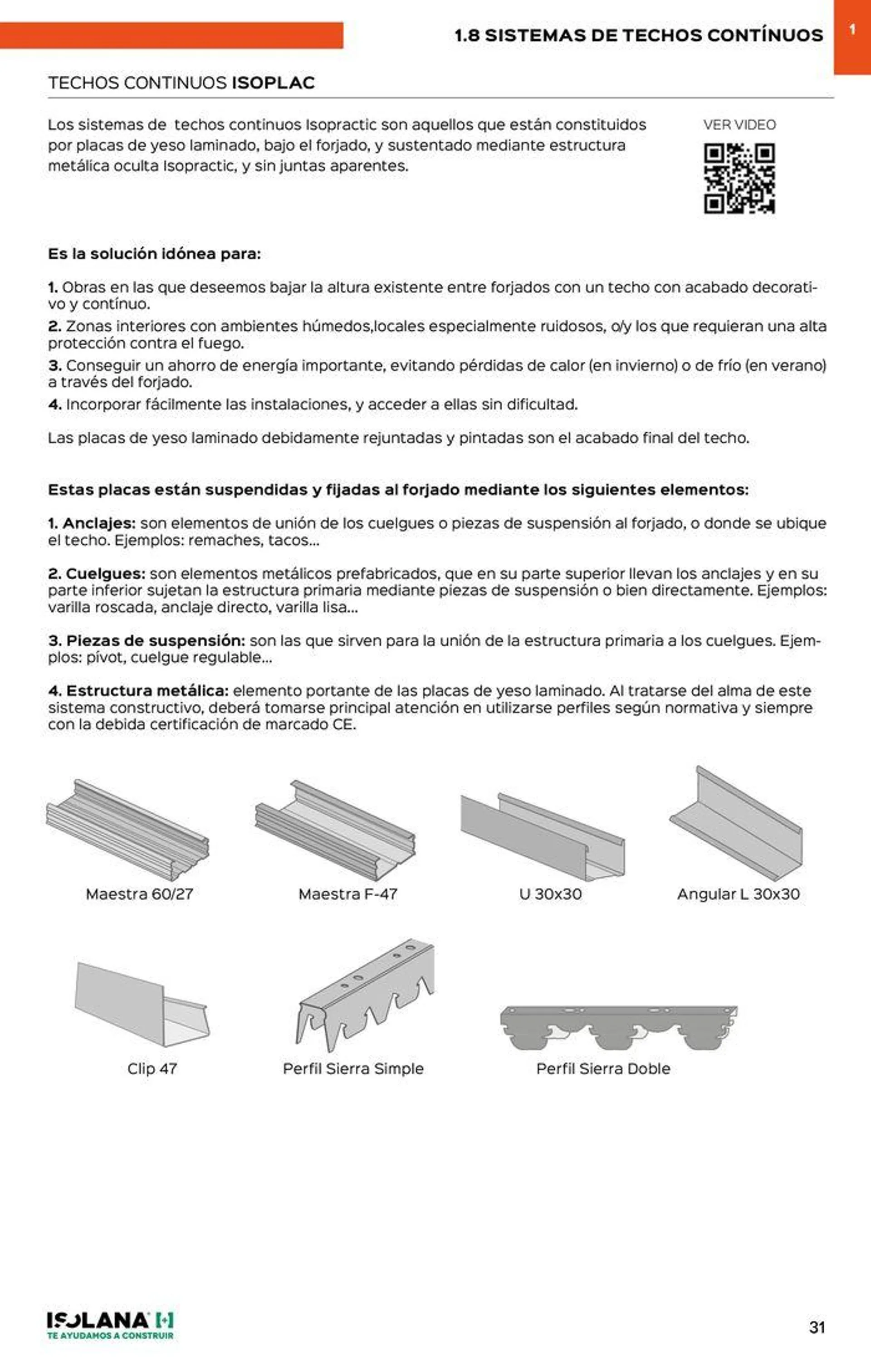 PLACA DE YESO LAMINADO – TARIFA ISOLANA 2024 - 26