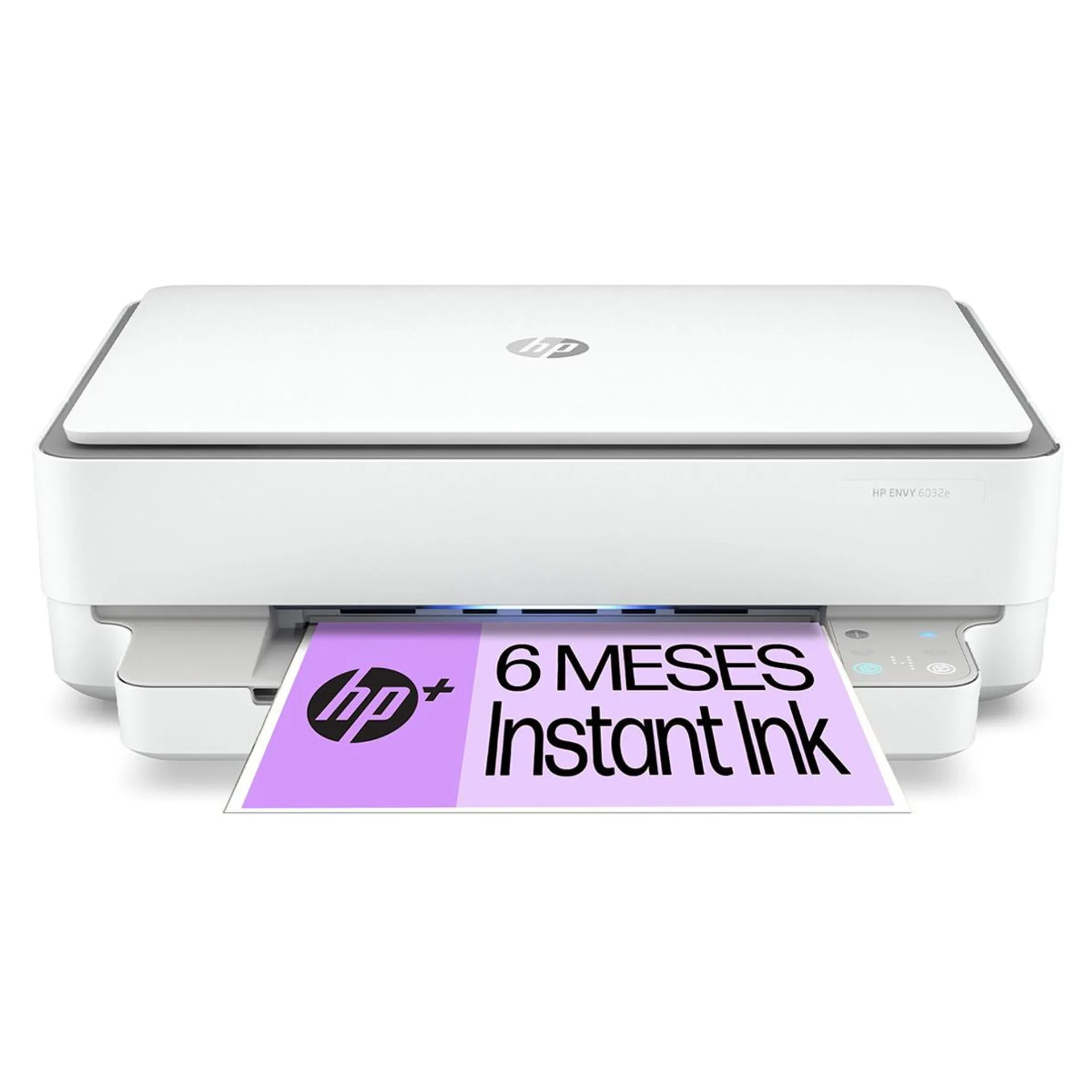 Impresora Multifunción HP Envy 6032e, WiFi, USB, color, 6 meses de impresión Instant Ink con HP+, doble cara