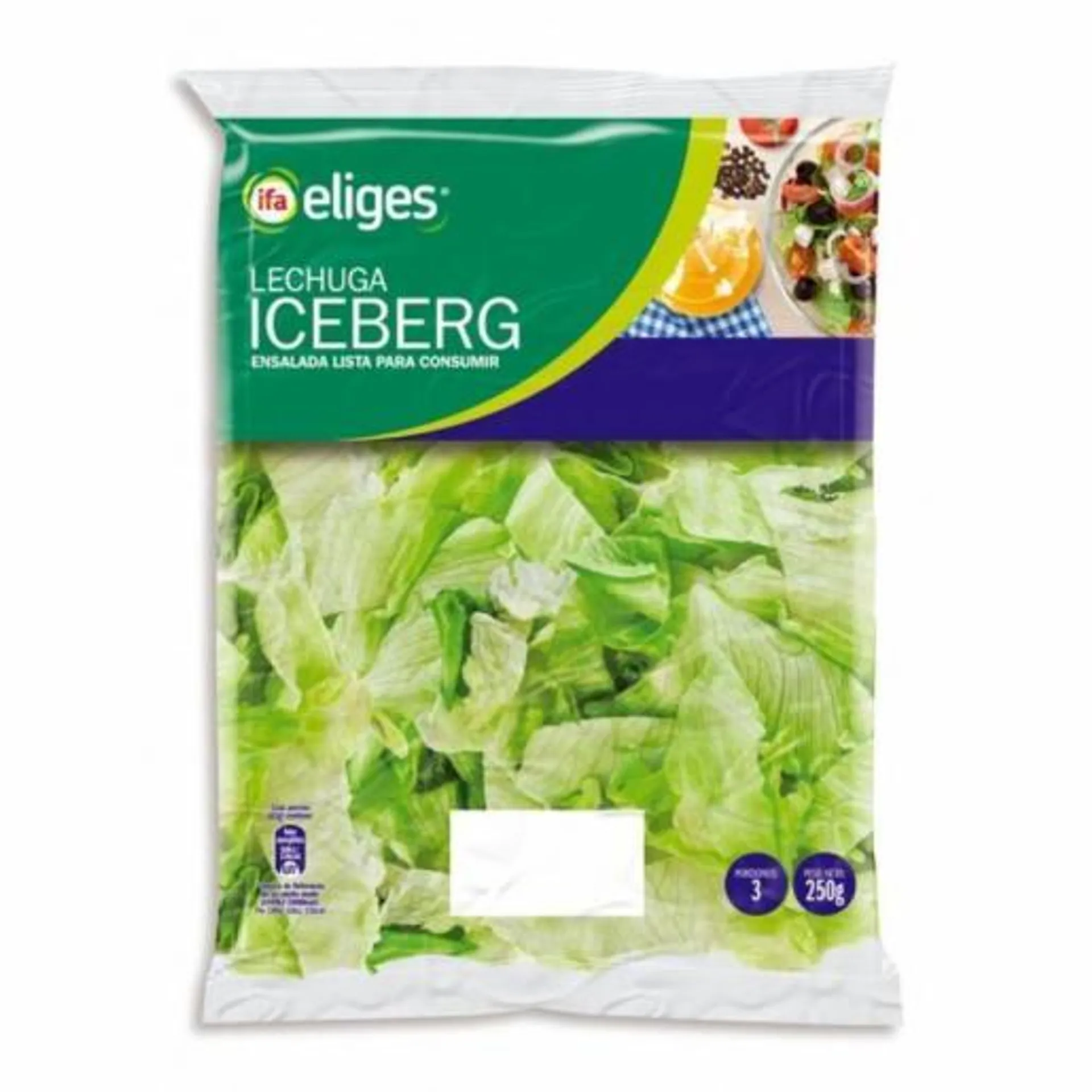 Lechuga iceberg ifa eliges 250g