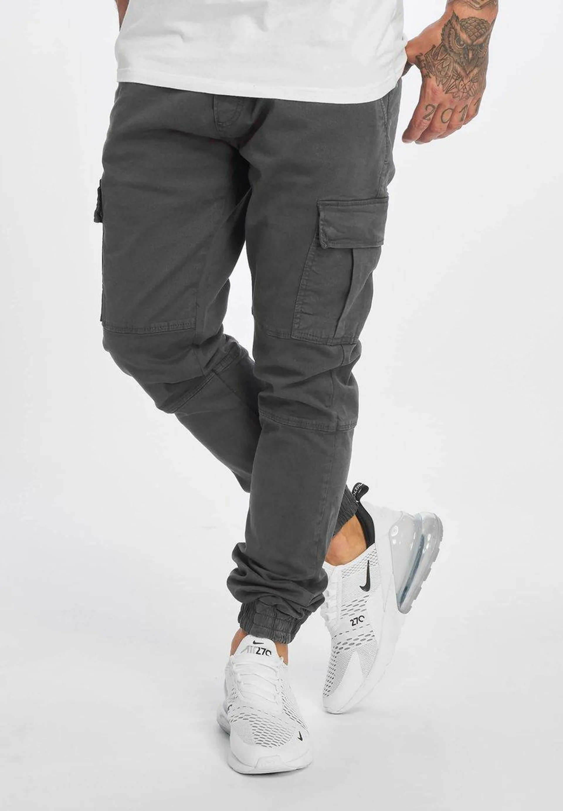 LITRA ANTIFIT - Pantalones cargo - grey