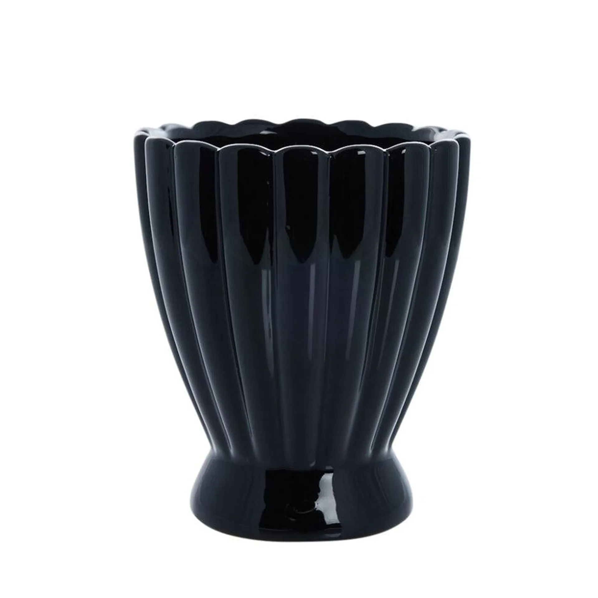 Shenella flower pot Ø17 H20 black