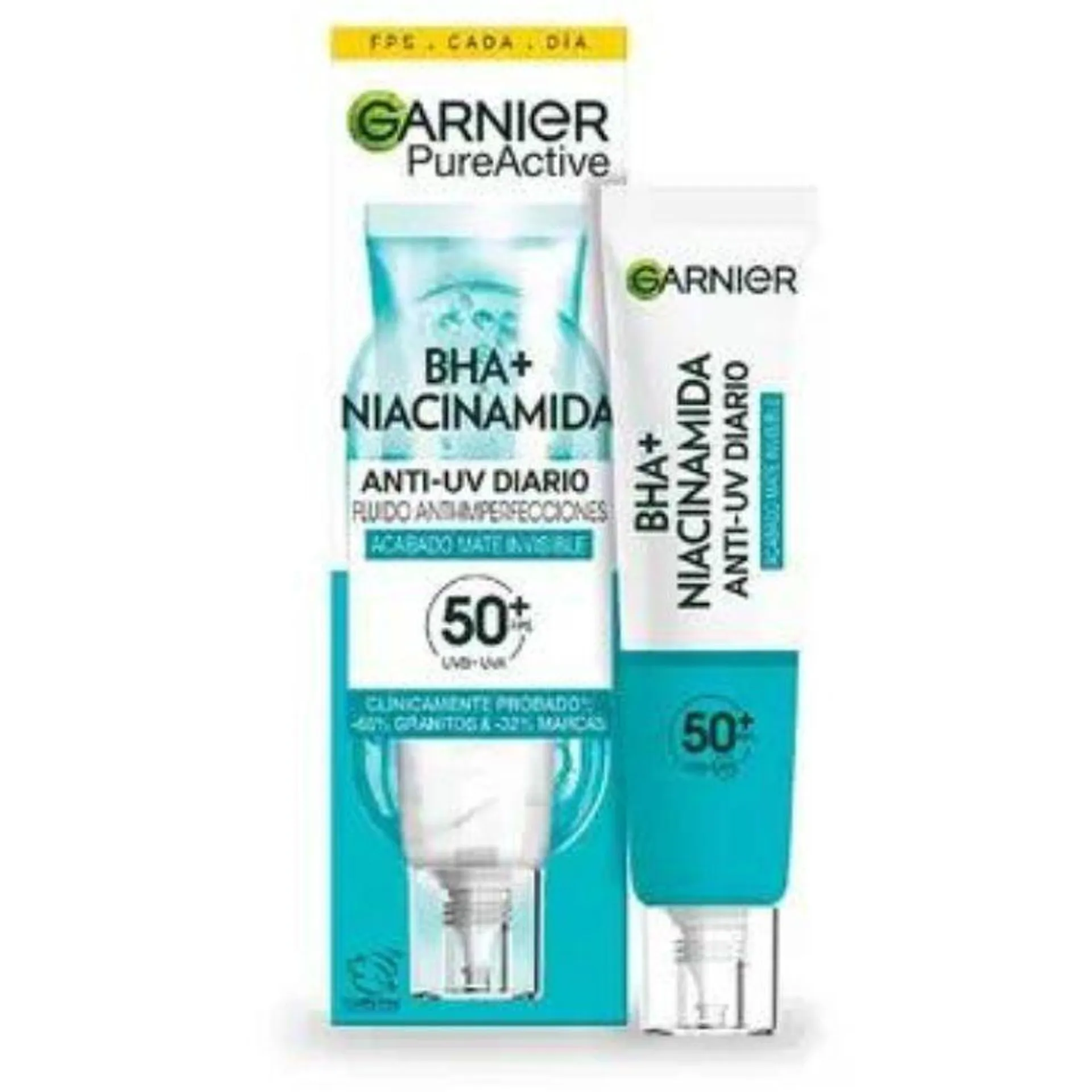 GARNIER SKIN UV FLUID PURE NIACINAMIDA