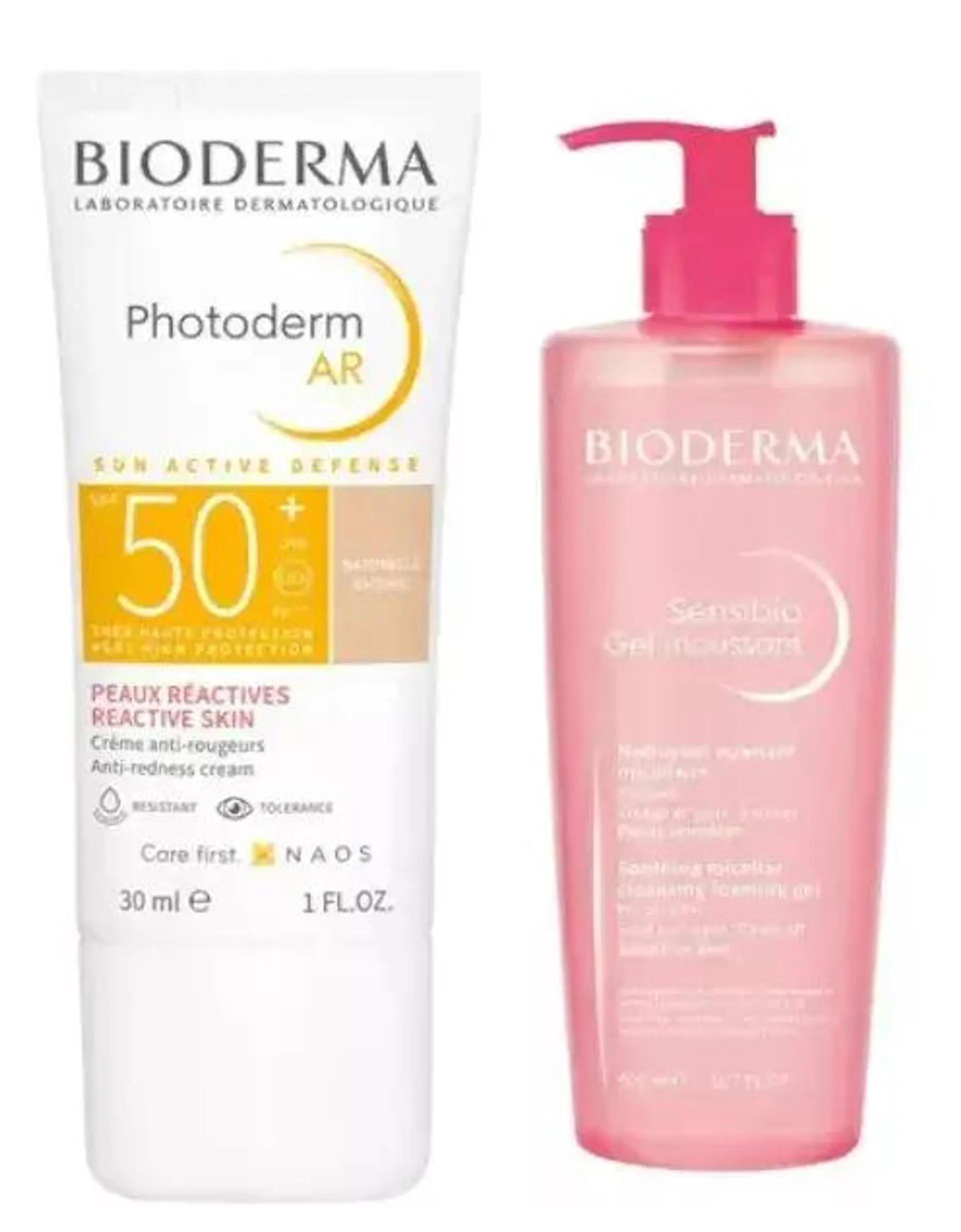 Bioderma Photoderm AR SPF50+ Color Natural 30 ml + Gel Moussant 500 ml