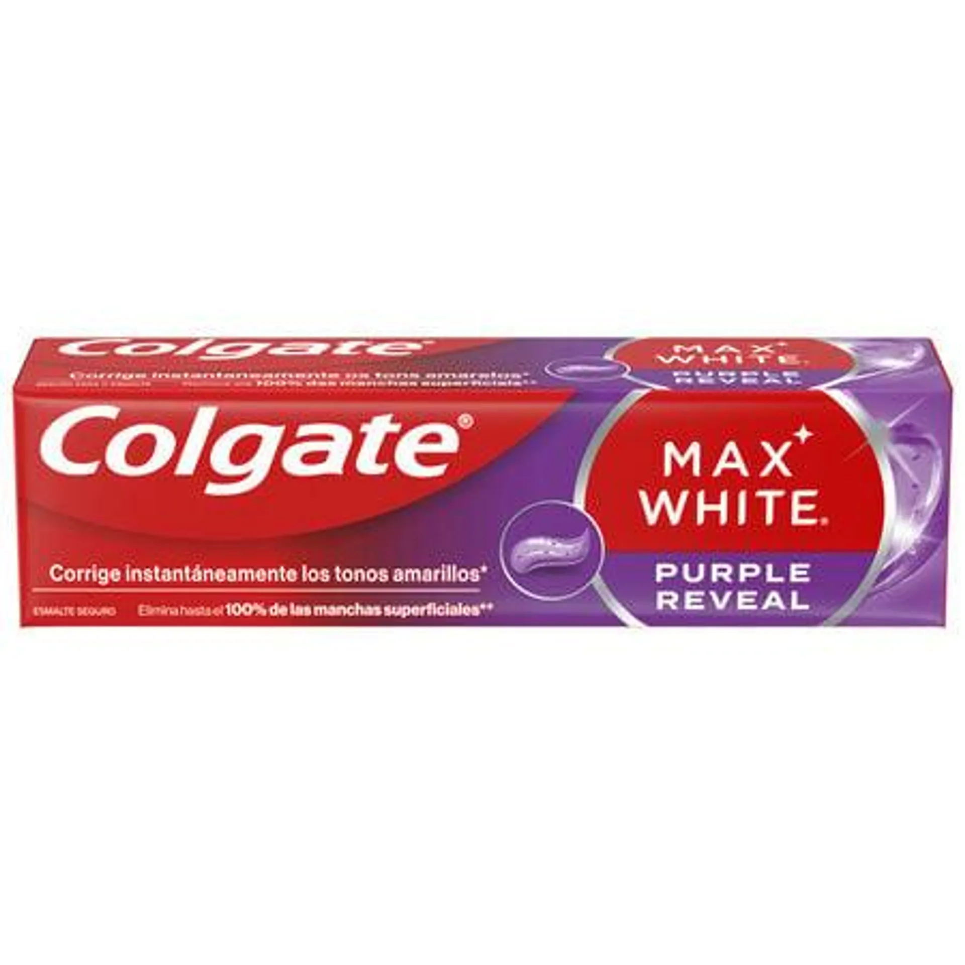 Pasta de dientes blanqueadora Colgate Max White Purple Reveal 75ml