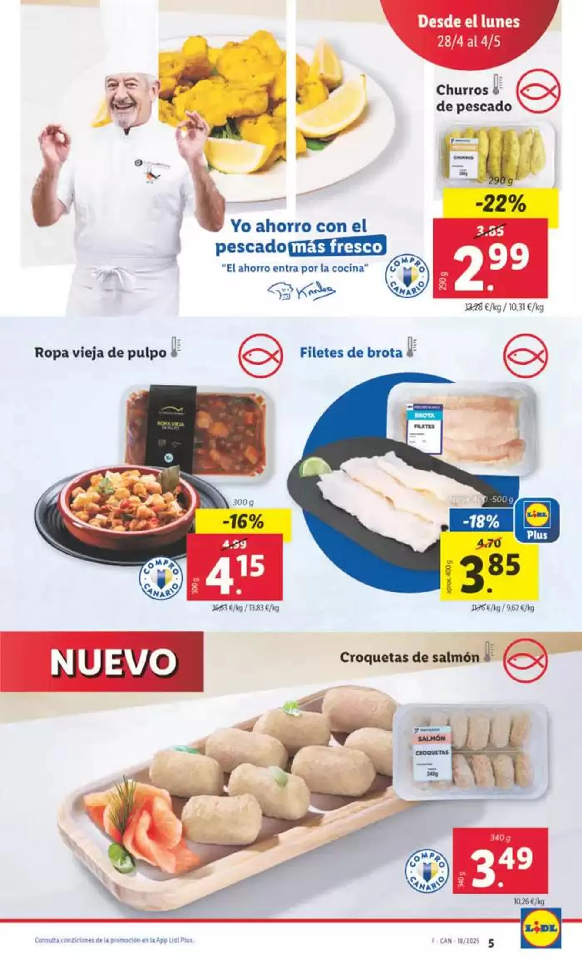 Catálogo de № 1 PRECIO - Ofertas válidas del 28/04 al 04/05 28 de abril al 4 de mayo 2025 - Página 5