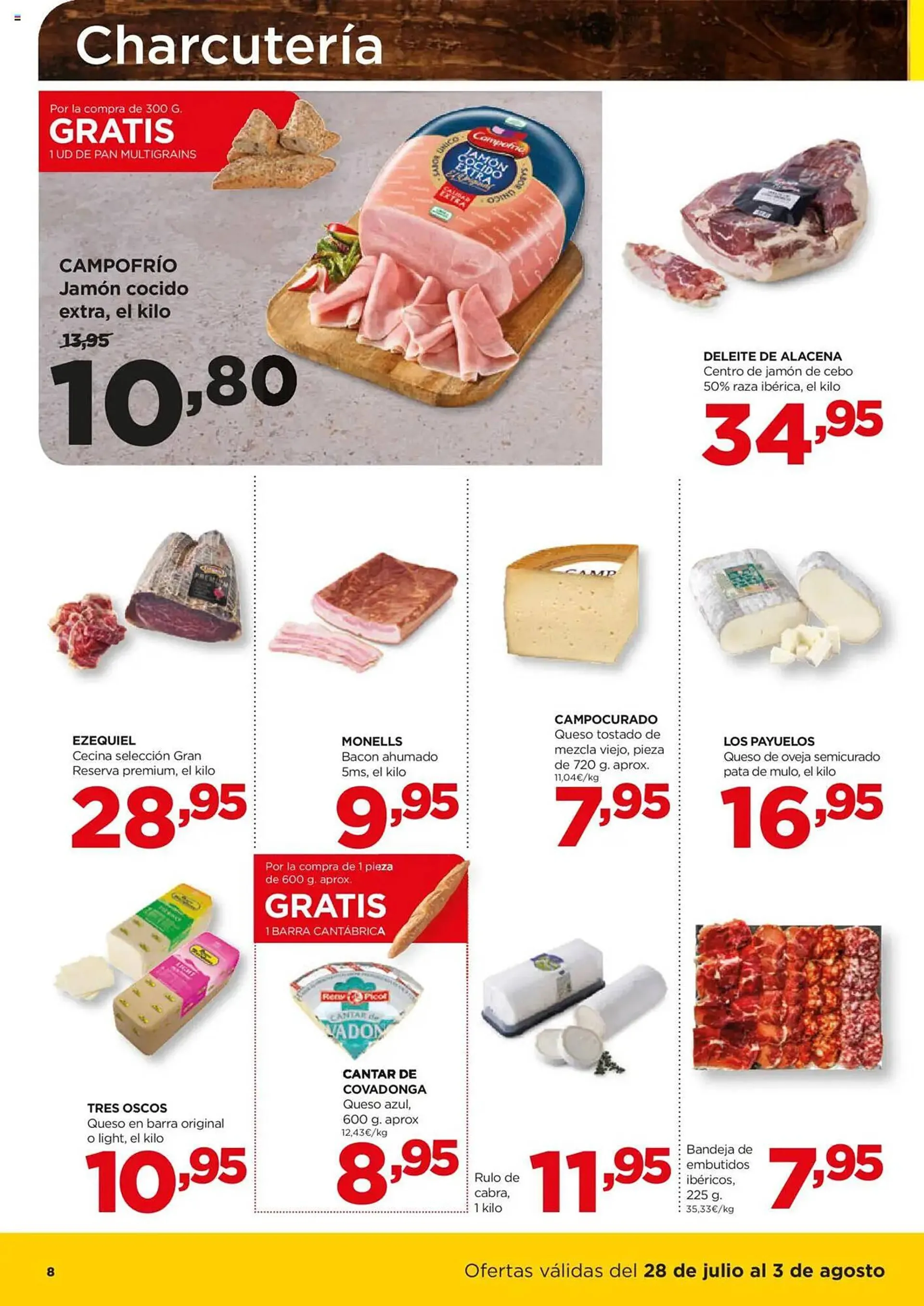 Catálogo de Folleto Alimerka 28 de julio al 3 de agosto 2025 - Página 8