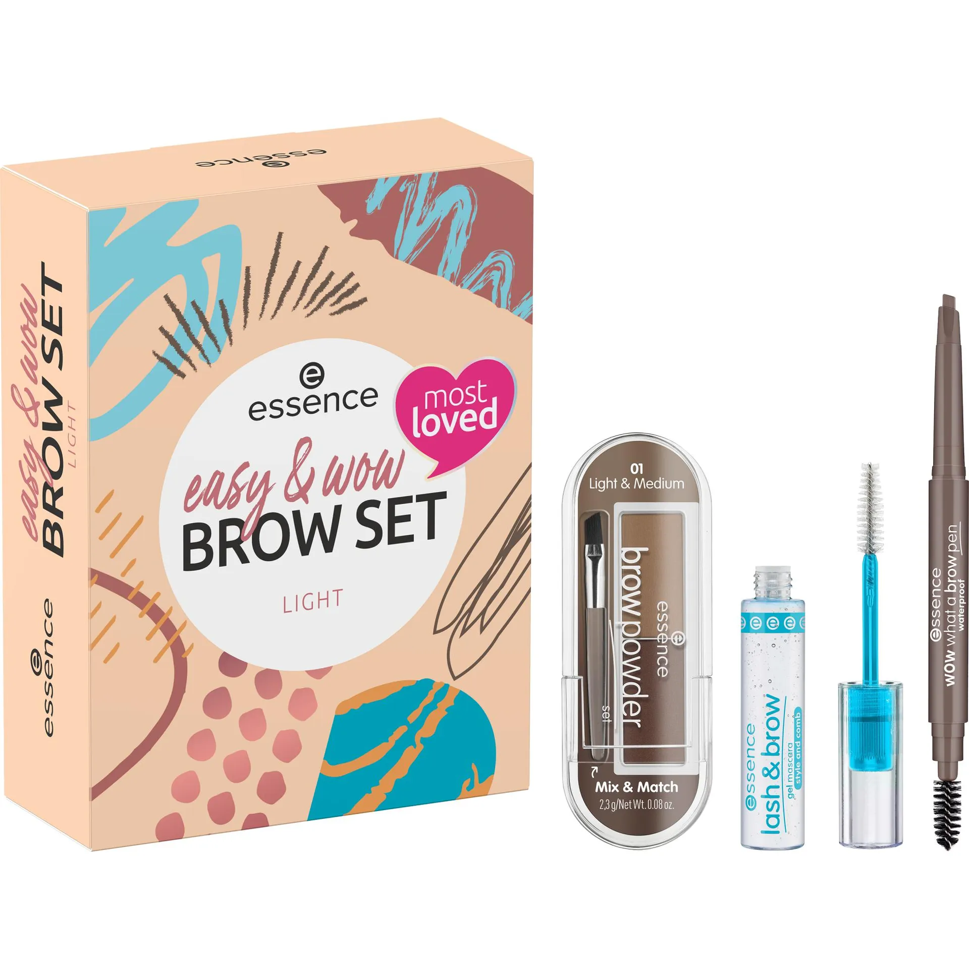 Set para cejas easy & WOW light