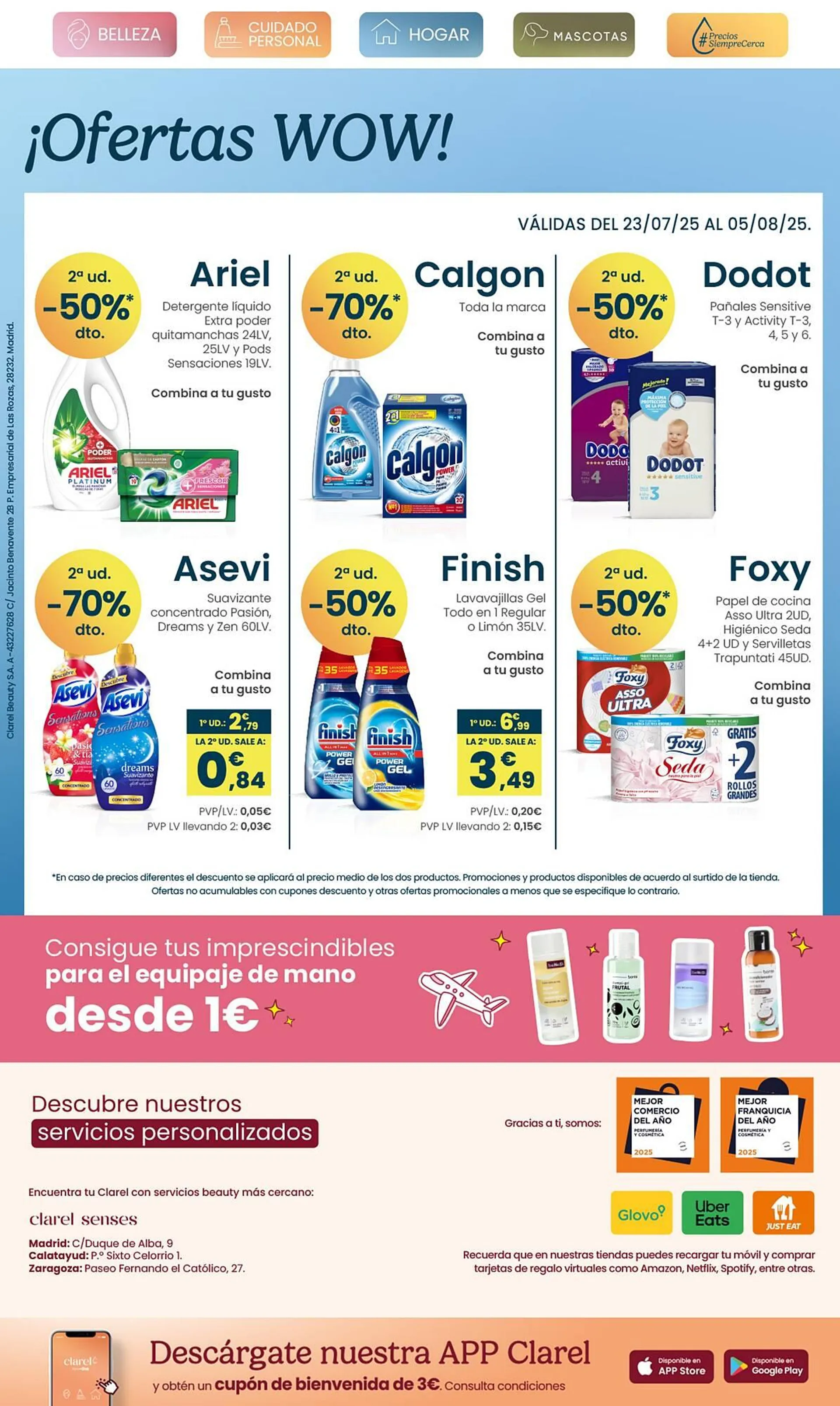 Catálogo de Folleto Clarel 23 de julio al 5 de agosto 2025 - Página 16