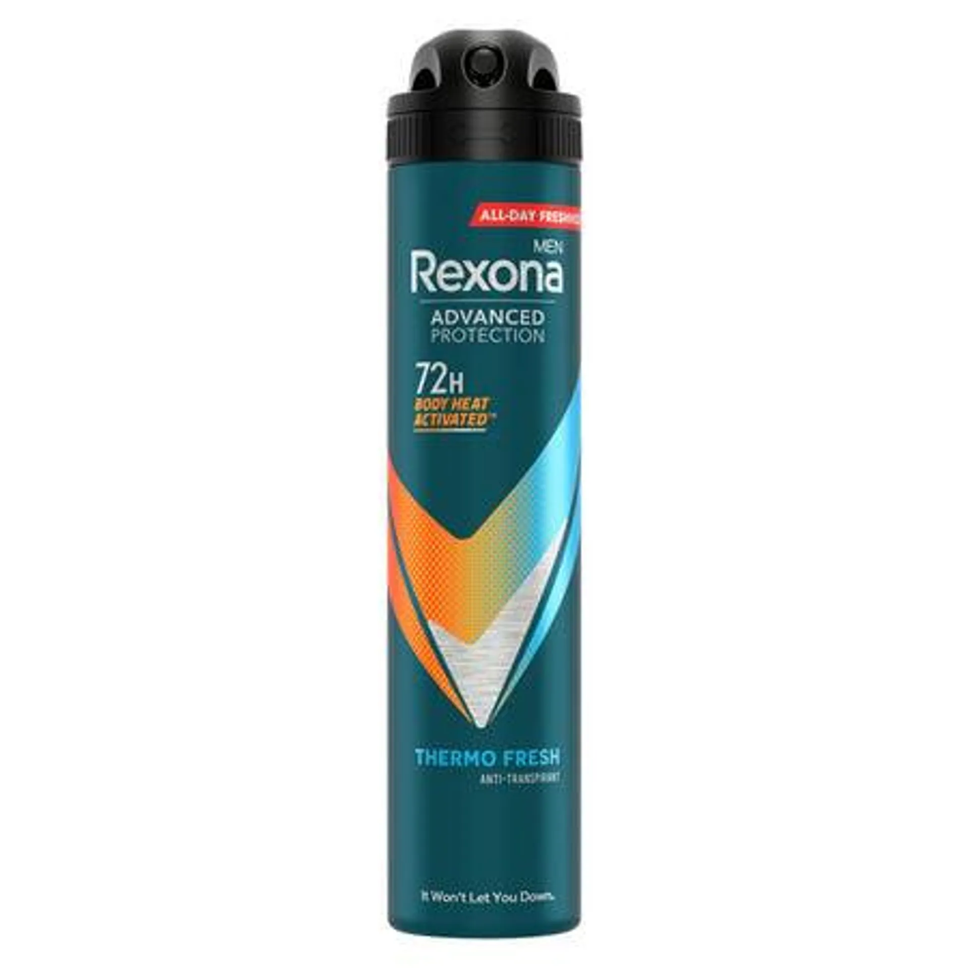 Desodorante spray Rexona Men 200ml Thermo Fresh