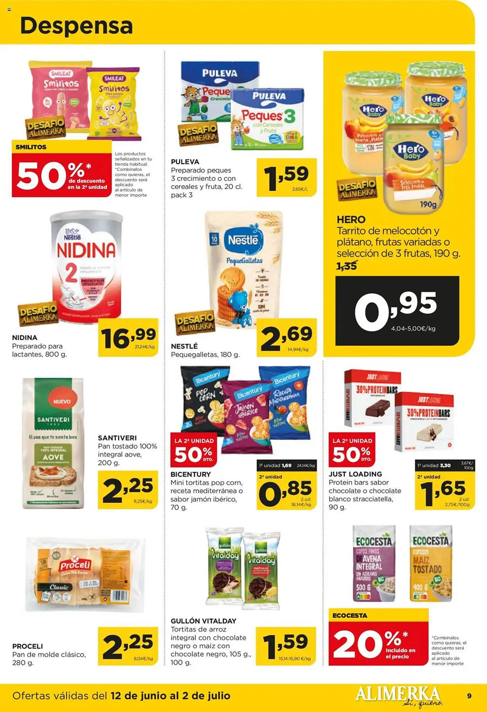 Catálogo de Folleto Alimerka 12 de junio al 2 de julio 2025 - Página 10