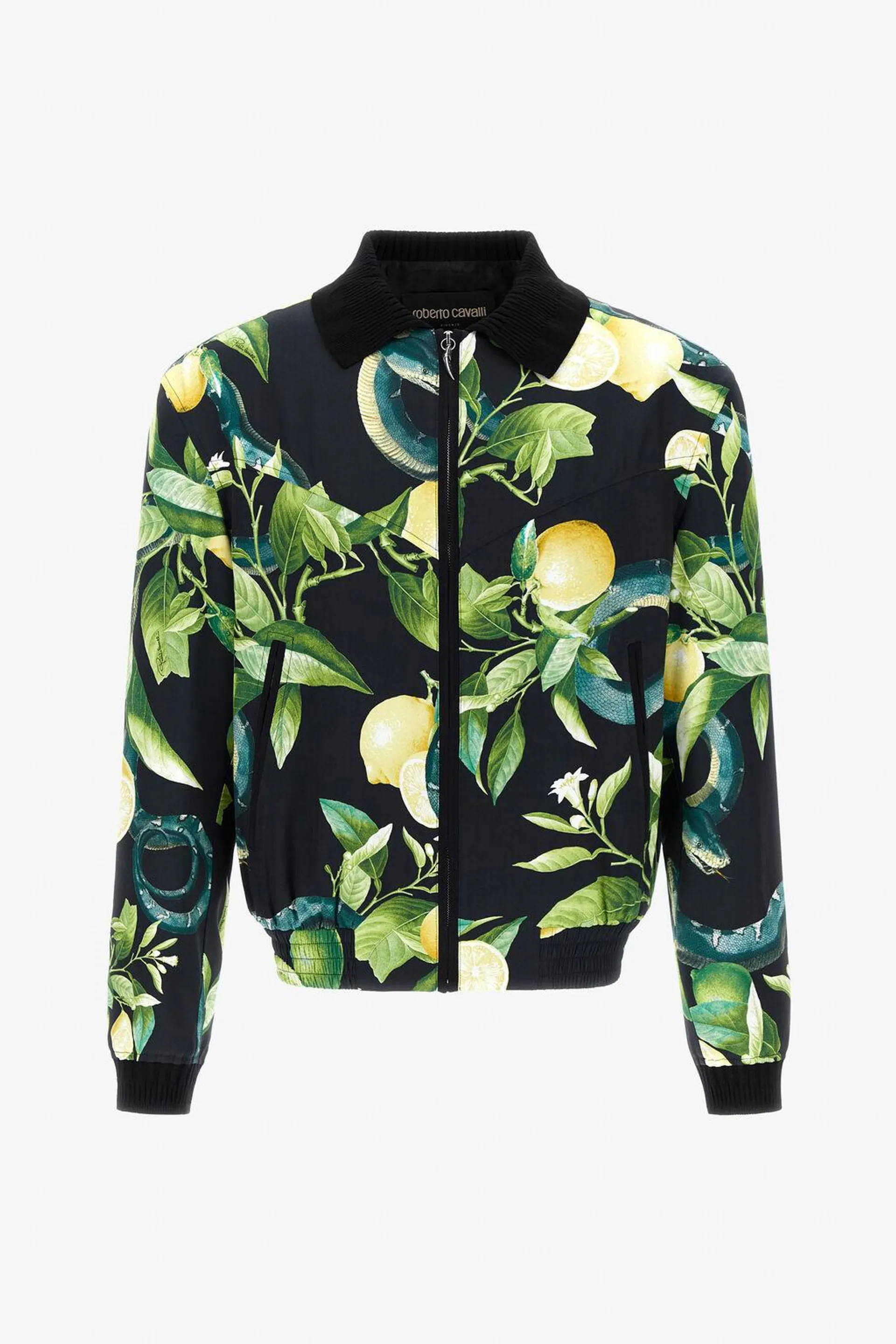 Bomber with Lemon print