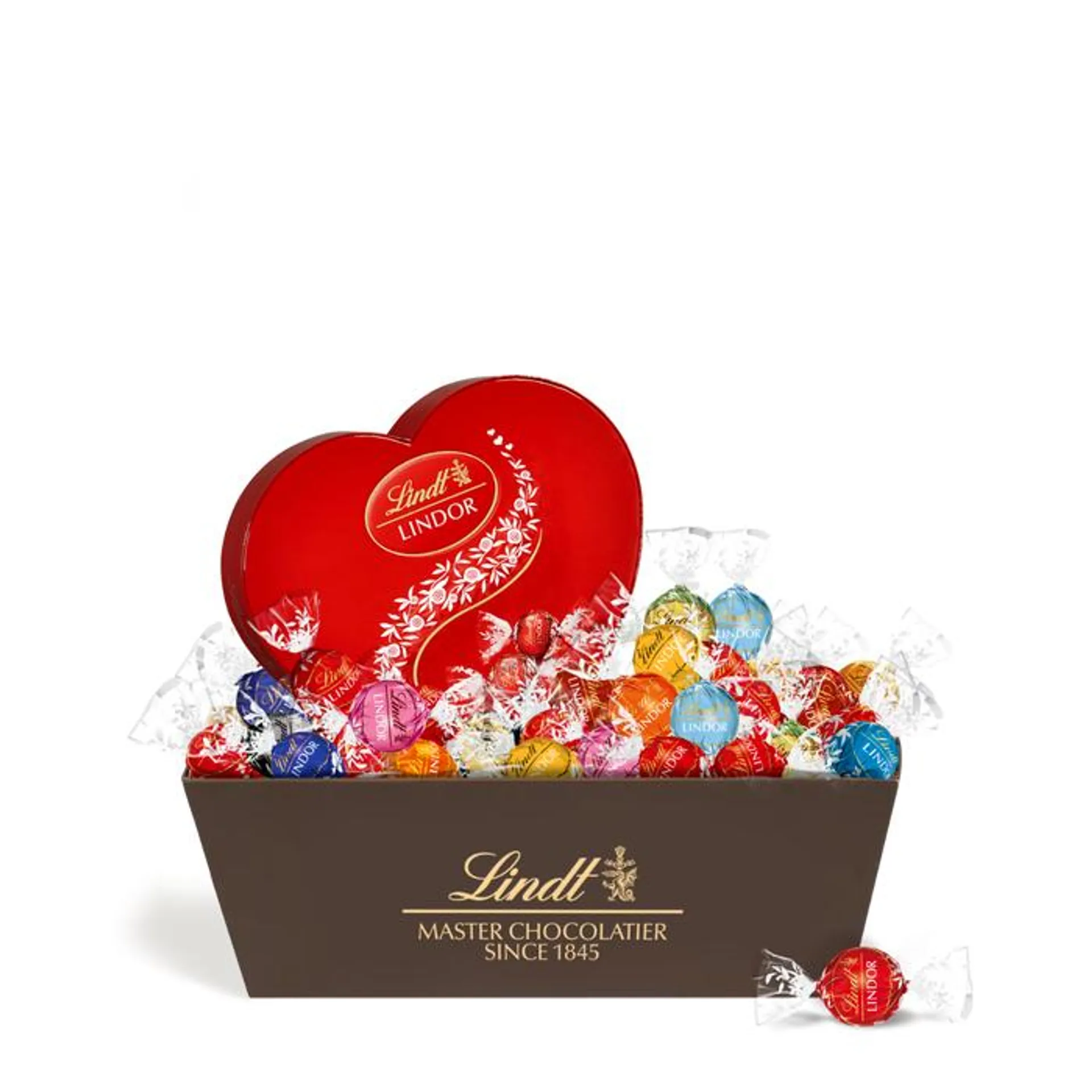 Cesta Regalo Love 1,7kg - Lindt