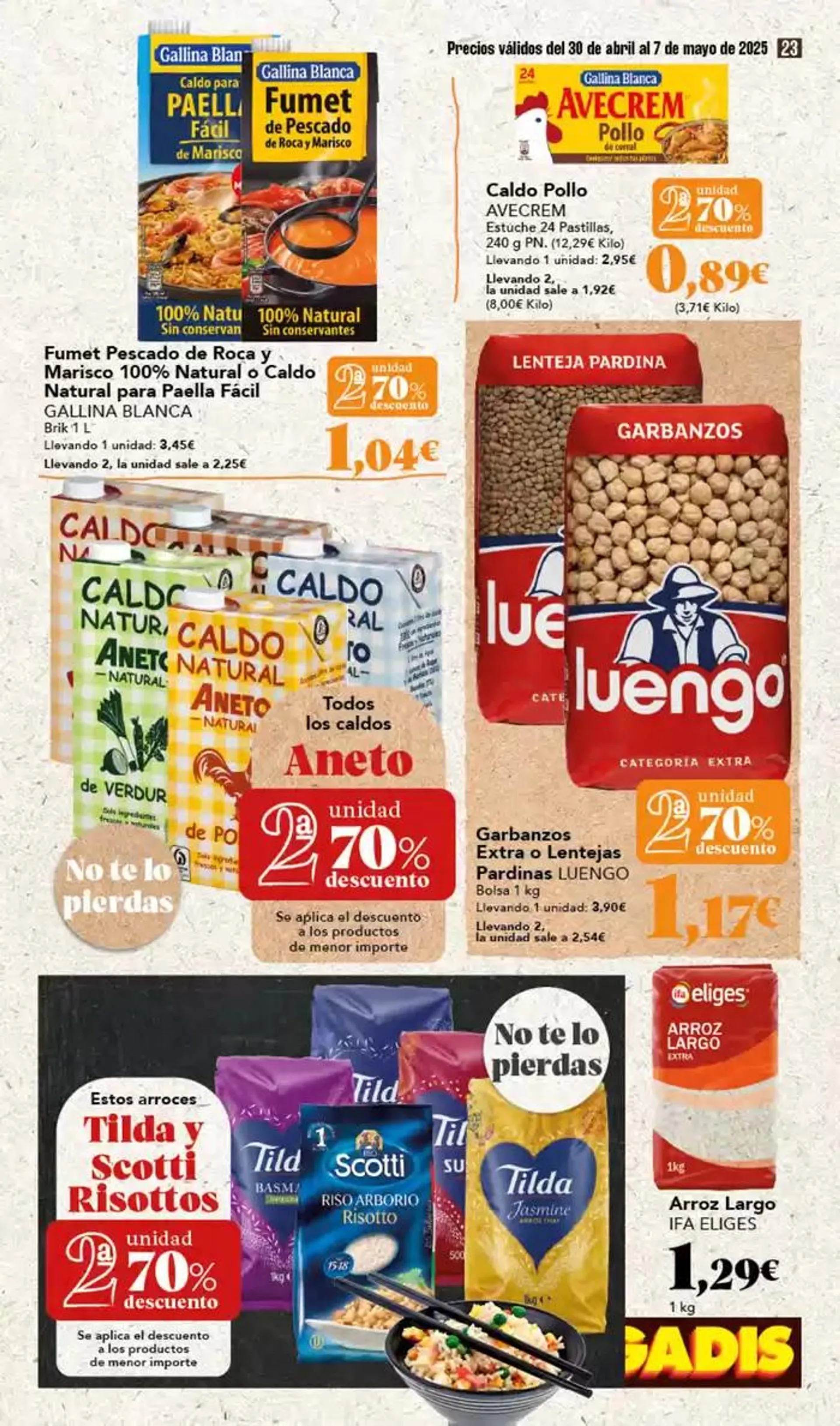 Catálogo de Precios válidos del 30 de abril al 7 de mayo 30 de abril al 7 de mayo 2025 - Página 23