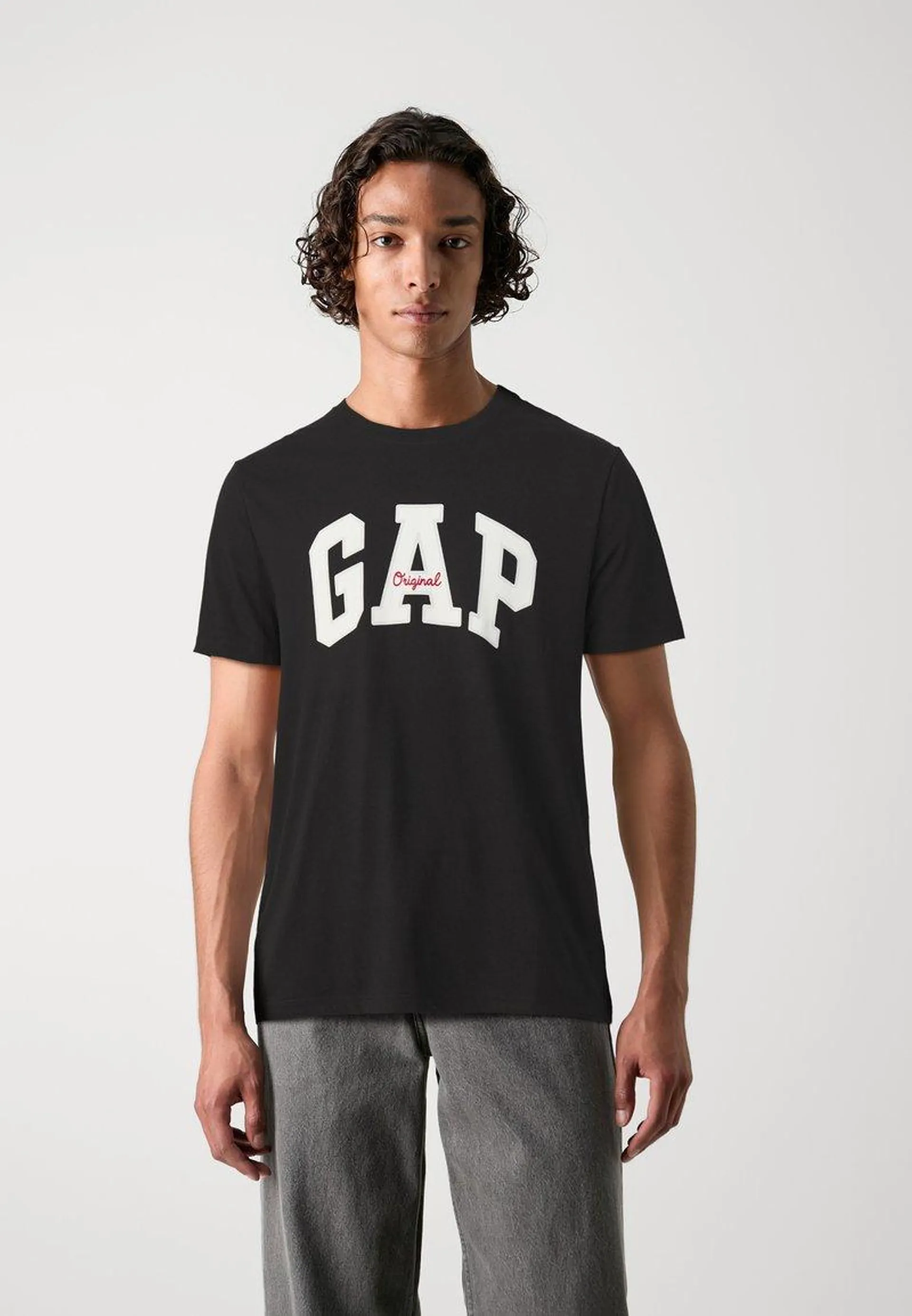 EVERYDAY SOFT ORIGINAL ARCH - Camiseta estampada - true black