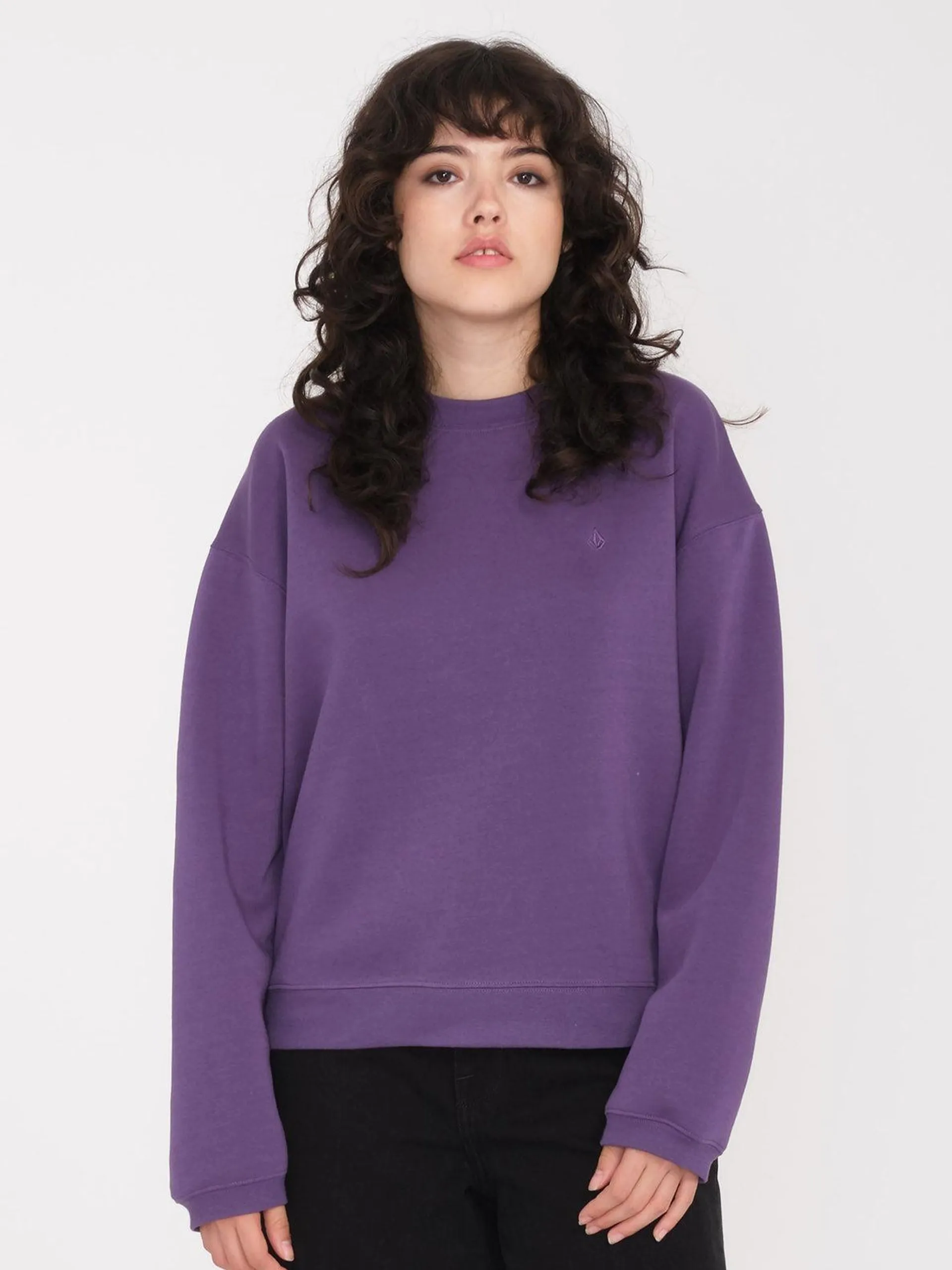 Sudadera Stone Heart Up - DEEP PURPLE