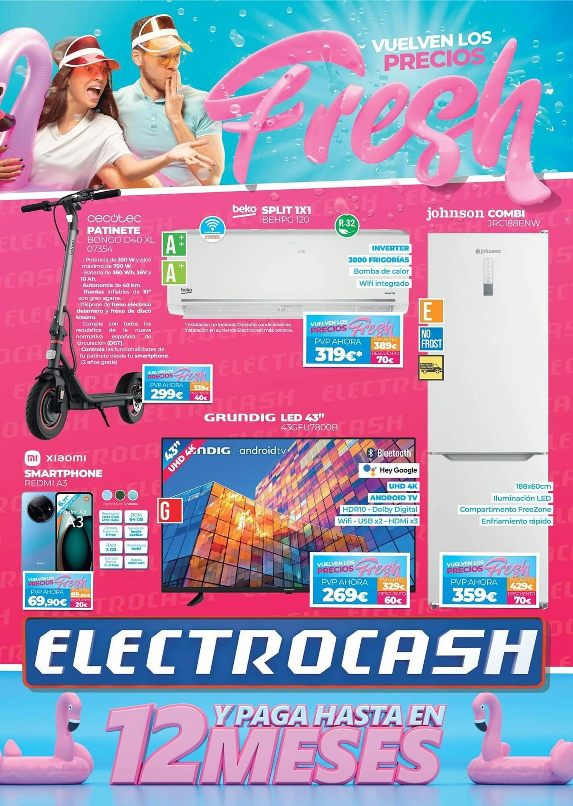 Catálogo de Folleto Electrocash 4 de agosto al 30 de agosto 2025 - Página 1