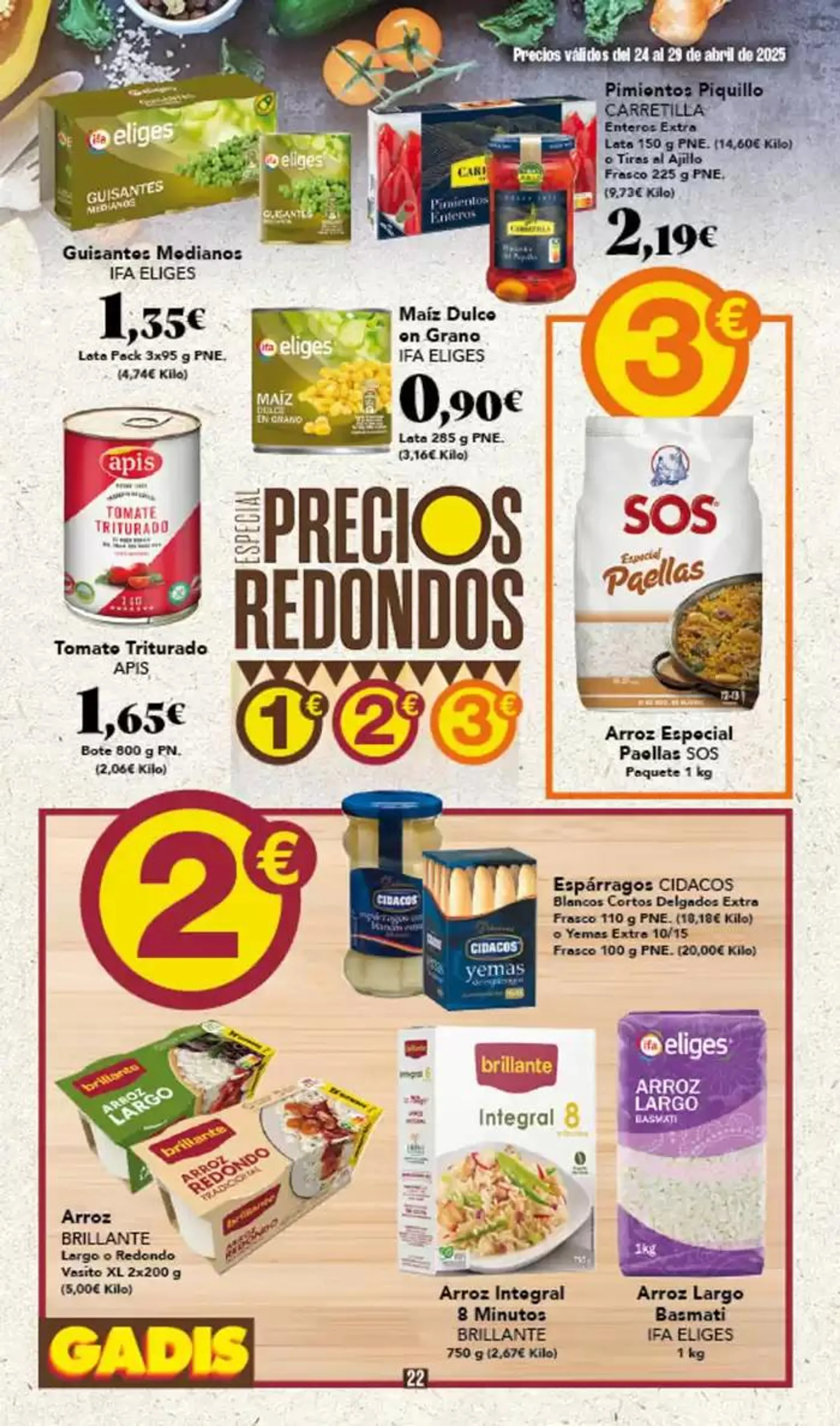 Catálogo de Especial Precios Redondos 24 de abril al 29 de abril 2025 - Página 22