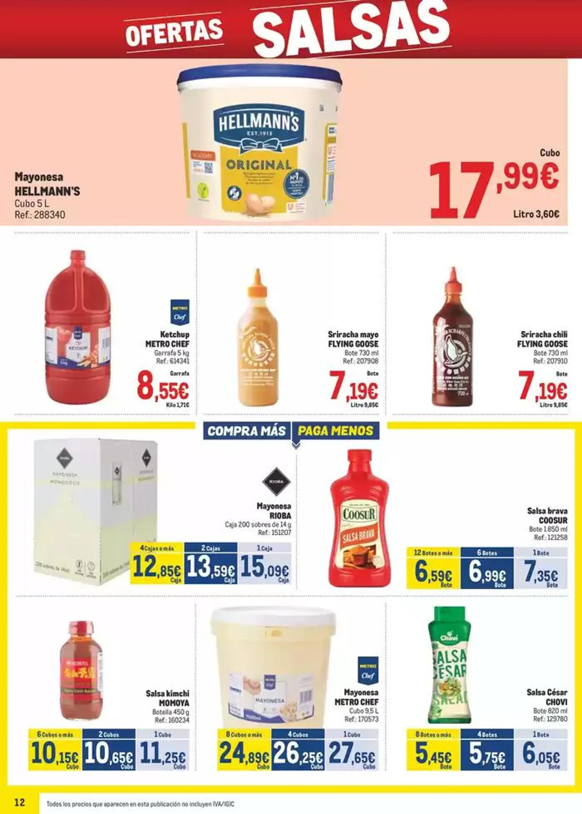 Catálogo de Makro Precios Canarias 5 de mayo al 1 de junio 2025 - Página 12
