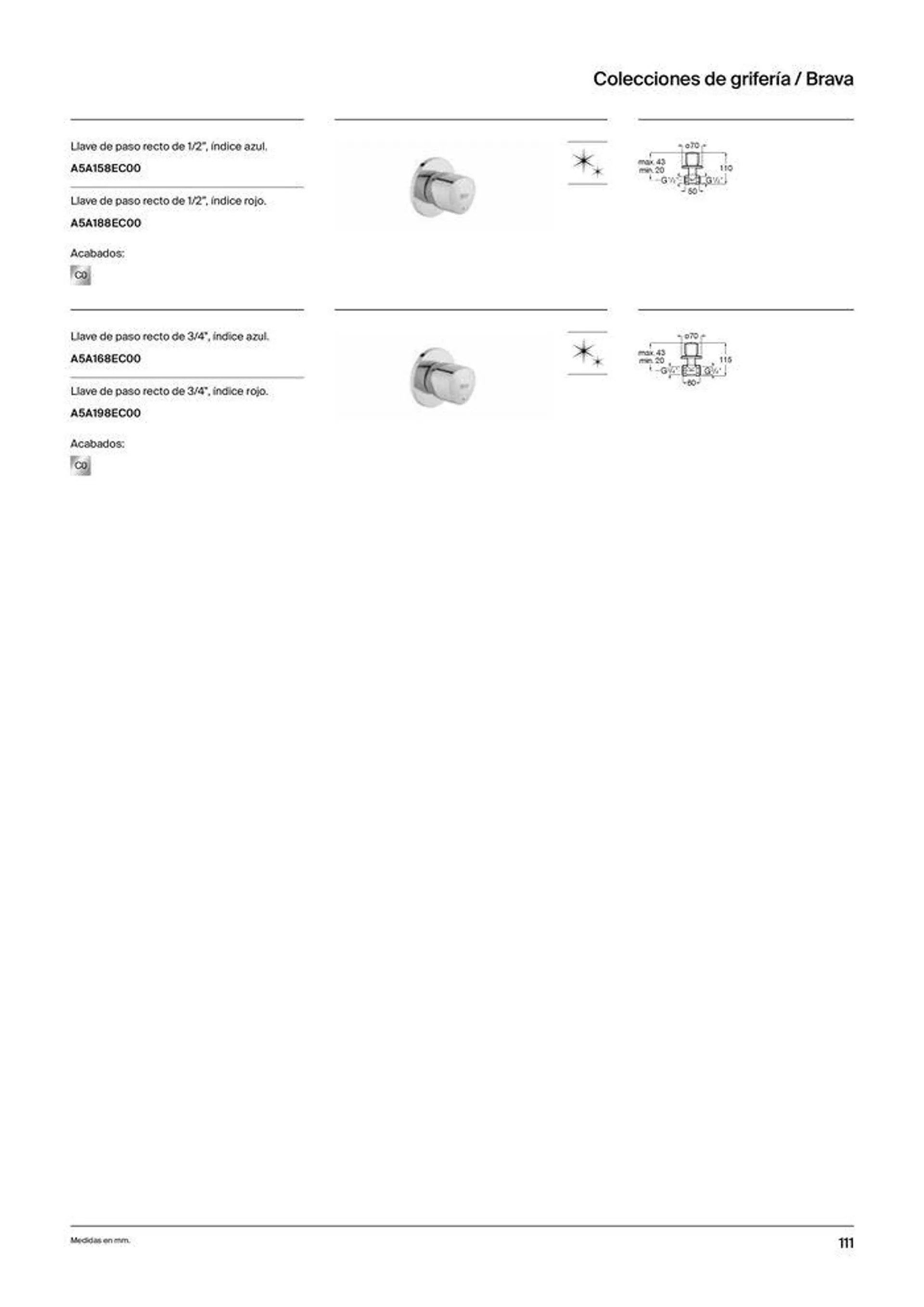 Catálogo de Grifería 19 de septiembre al 31 de diciembre 2024 - Página 113