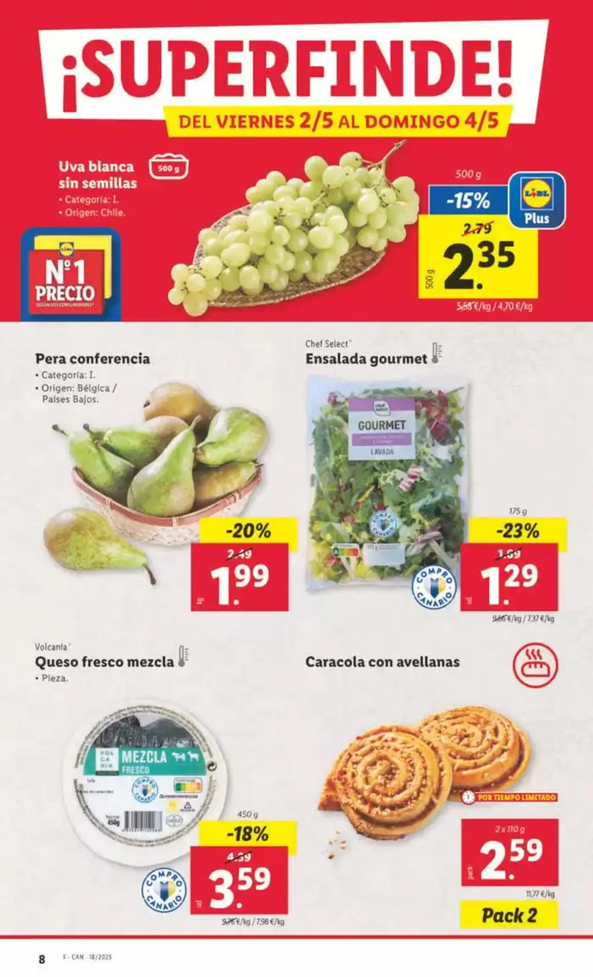 Catálogo de № 1 PRECIO - Ofertas válidas del 28/04 al 04/05 28 de abril al 4 de mayo 2025 - Página 20