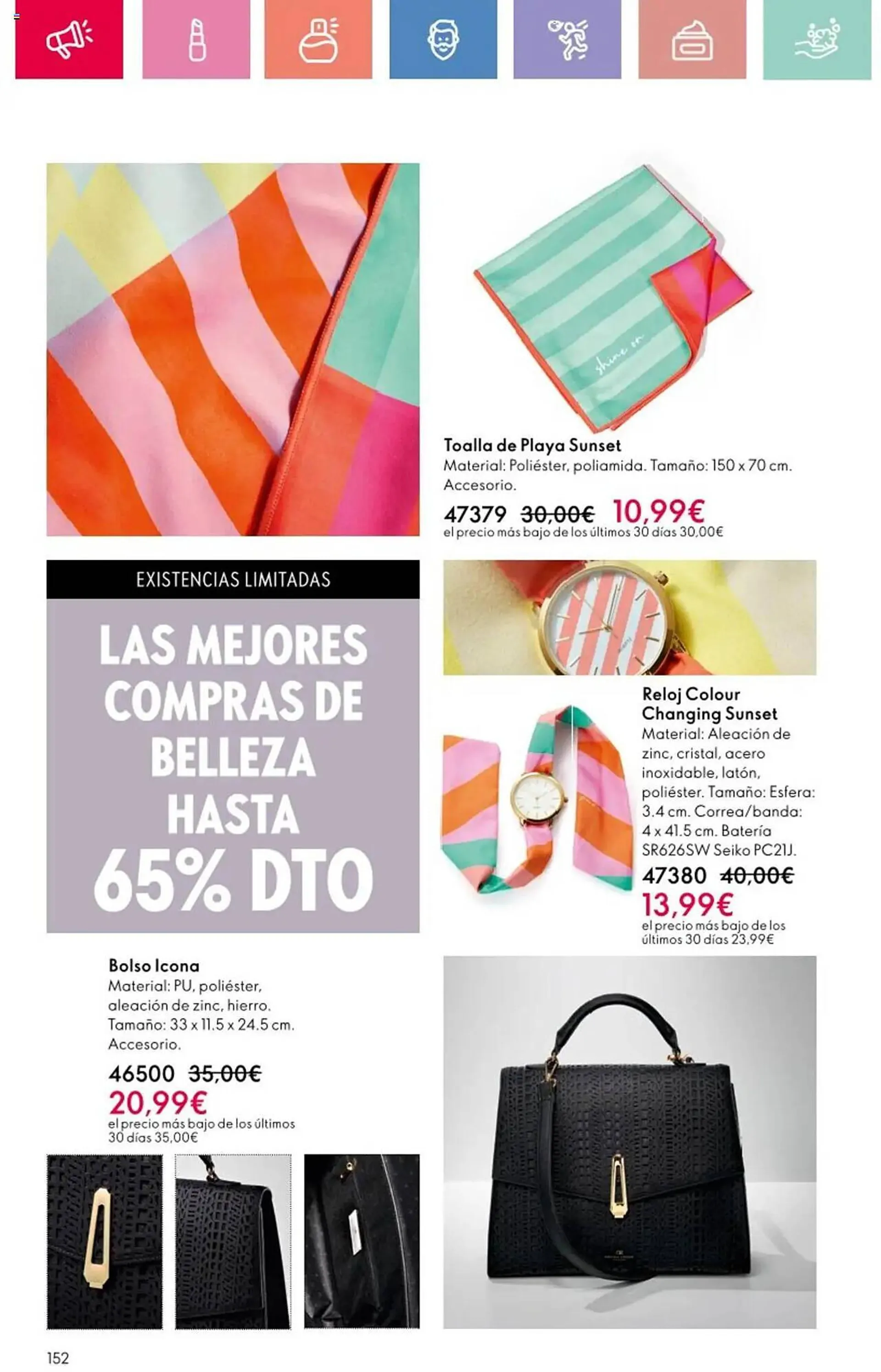 Catálogo de Folleto Oriflame 22 de junio al 12 de julio 2025 - Página 152