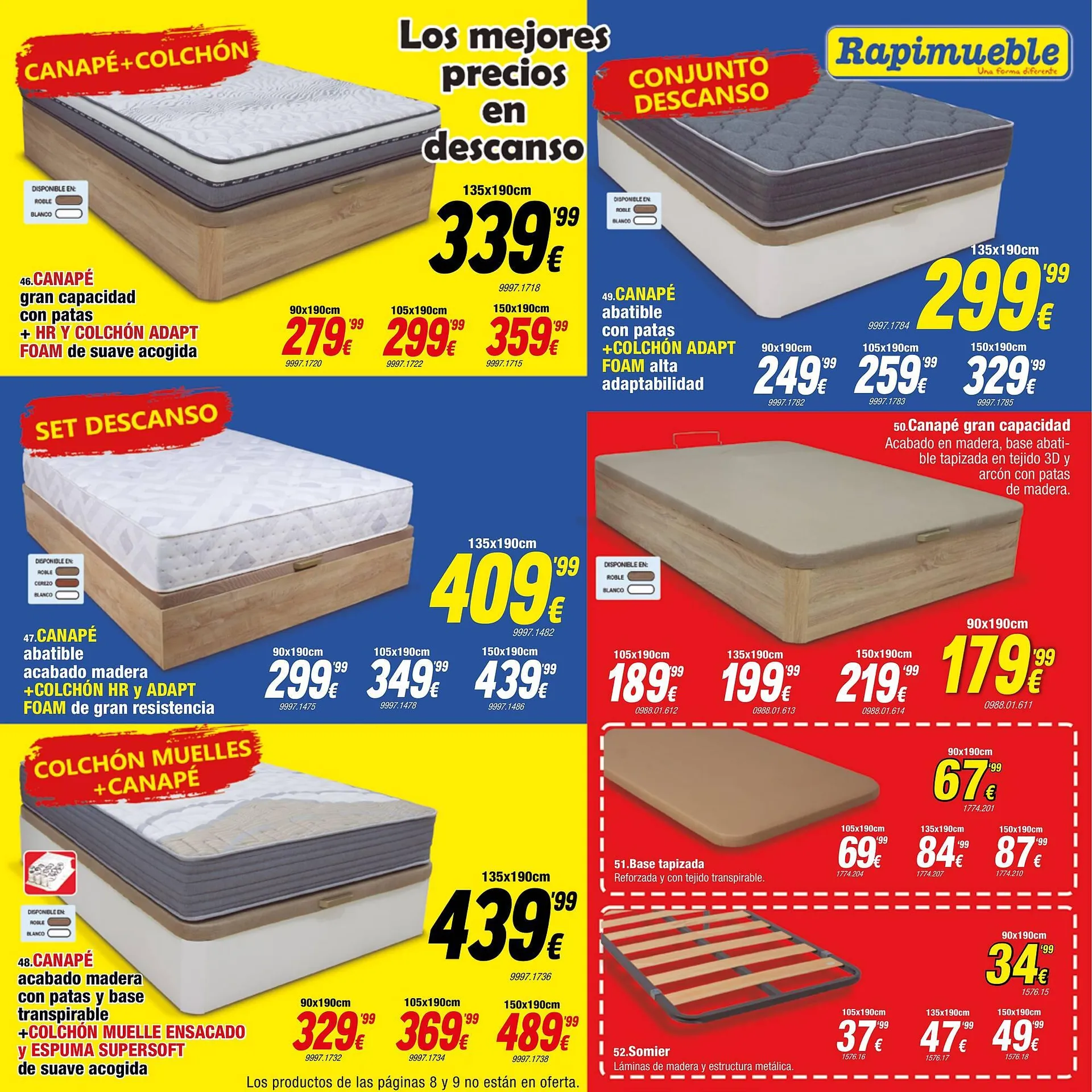 Catálogo de Folleto Rapimueble 1 de mayo al 31 de mayo 2025 - Página 8