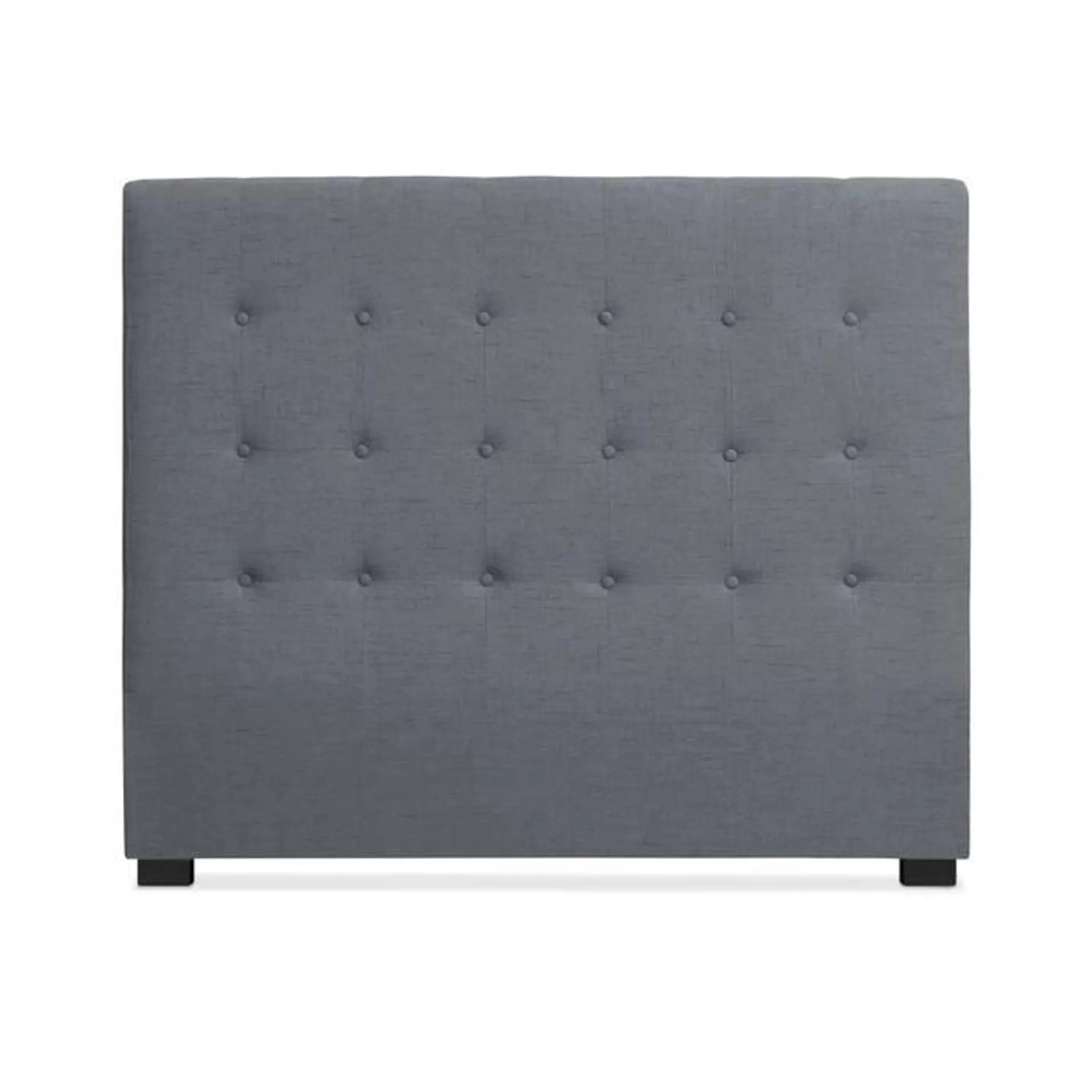 Cabecero Luxor 140cm tela gris