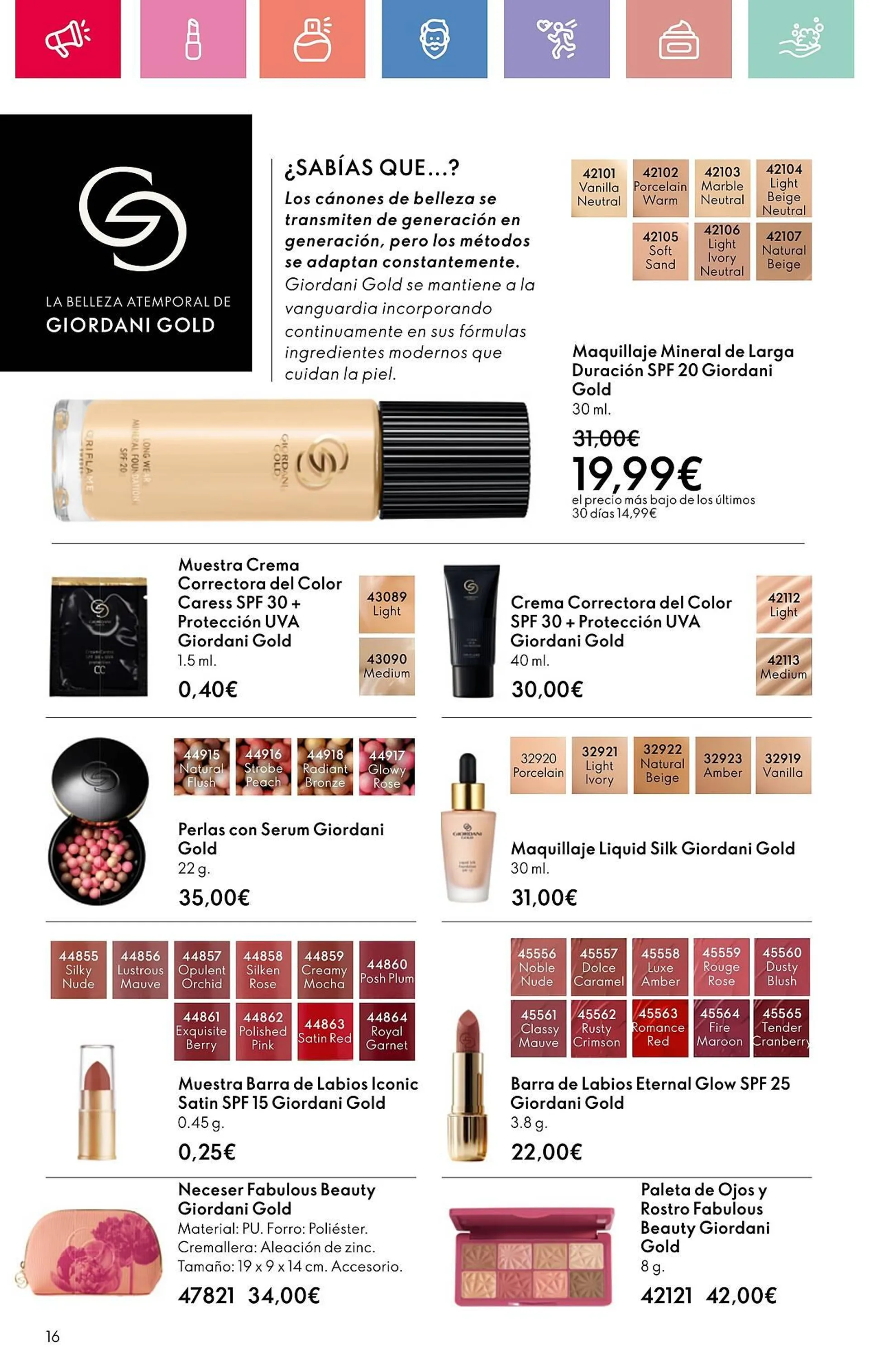 Catálogo de Folleto Oriflame 20 de abril al 20 de mayo 2025 - Página 16