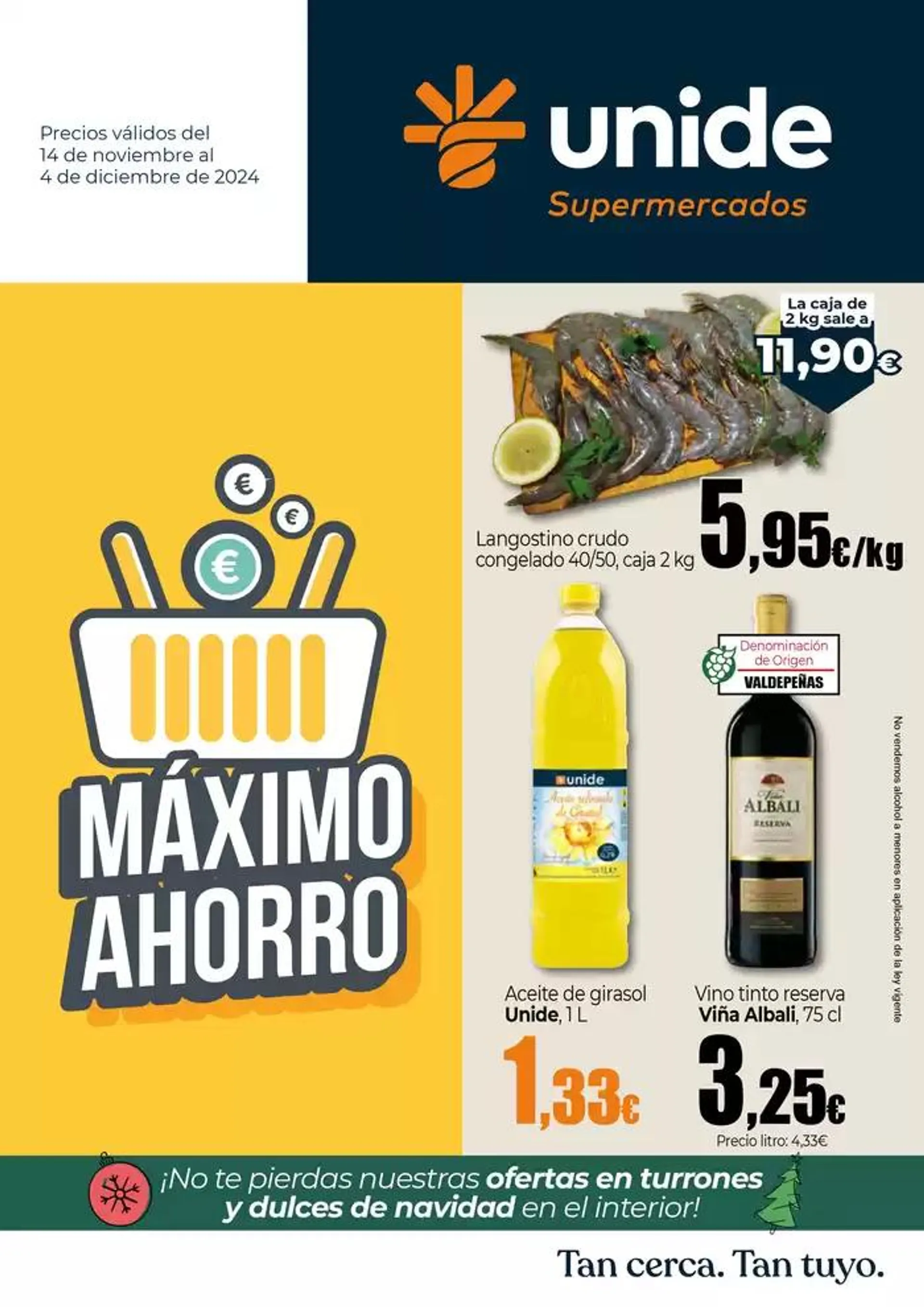 Máximo Ahorro UNIDE Supermercados Canarias - 1