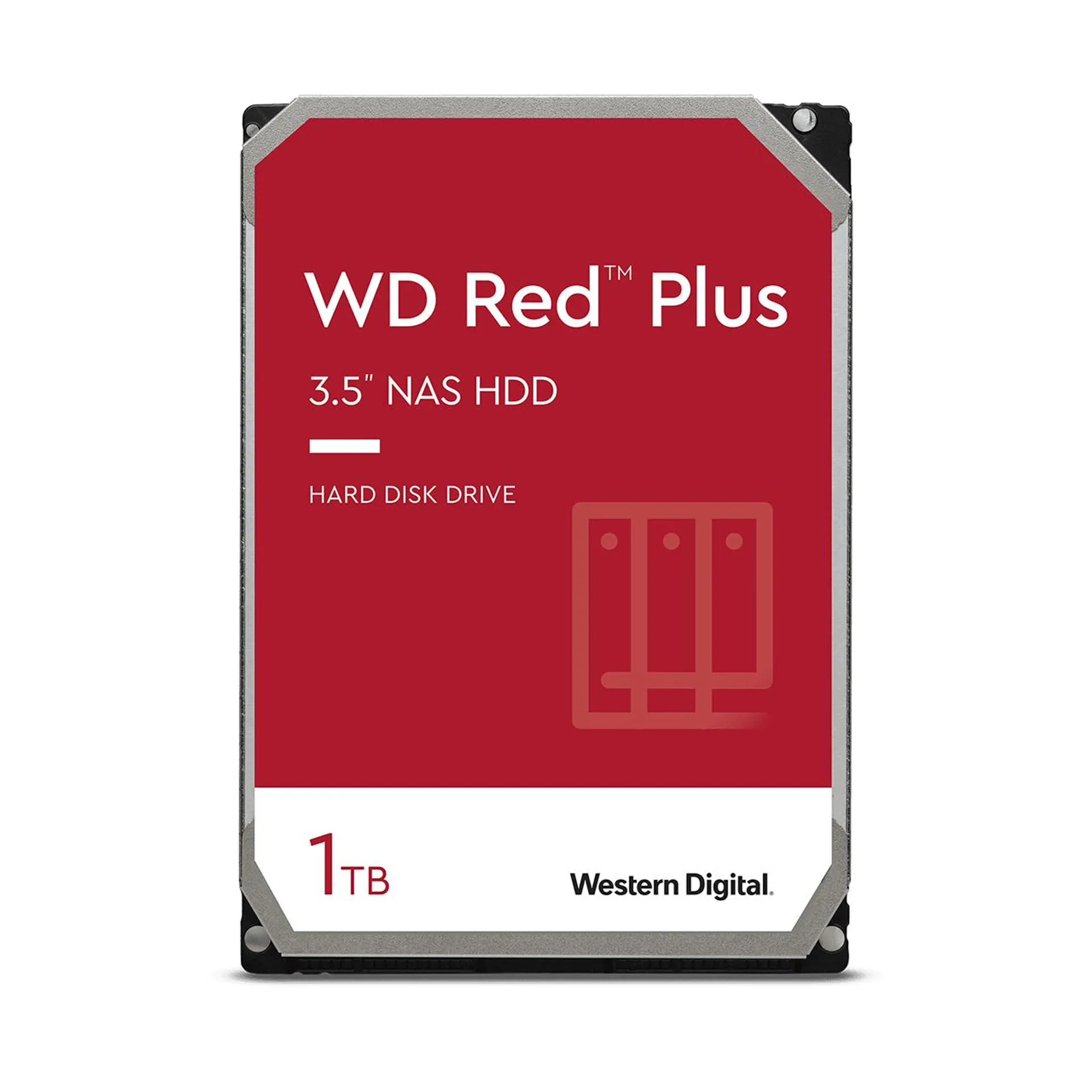 Disco duro NAS WD Red Plus de 3,5 pulgadas de Western Digital